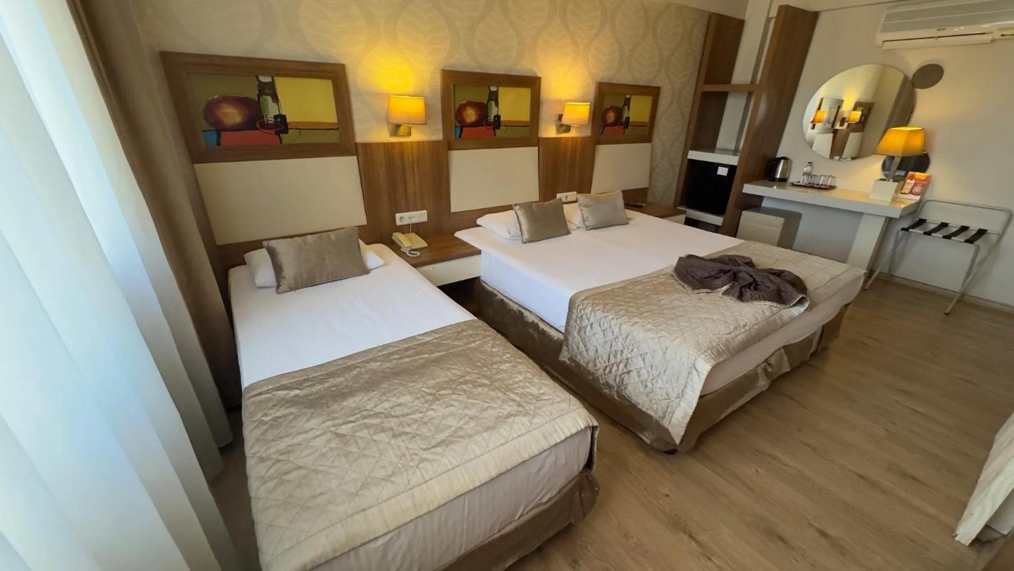 Bed in Hotel Baylan İzmir