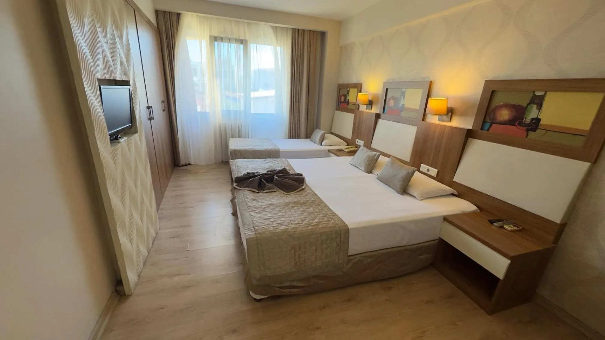 Bed in Hotel Baylan İzmir