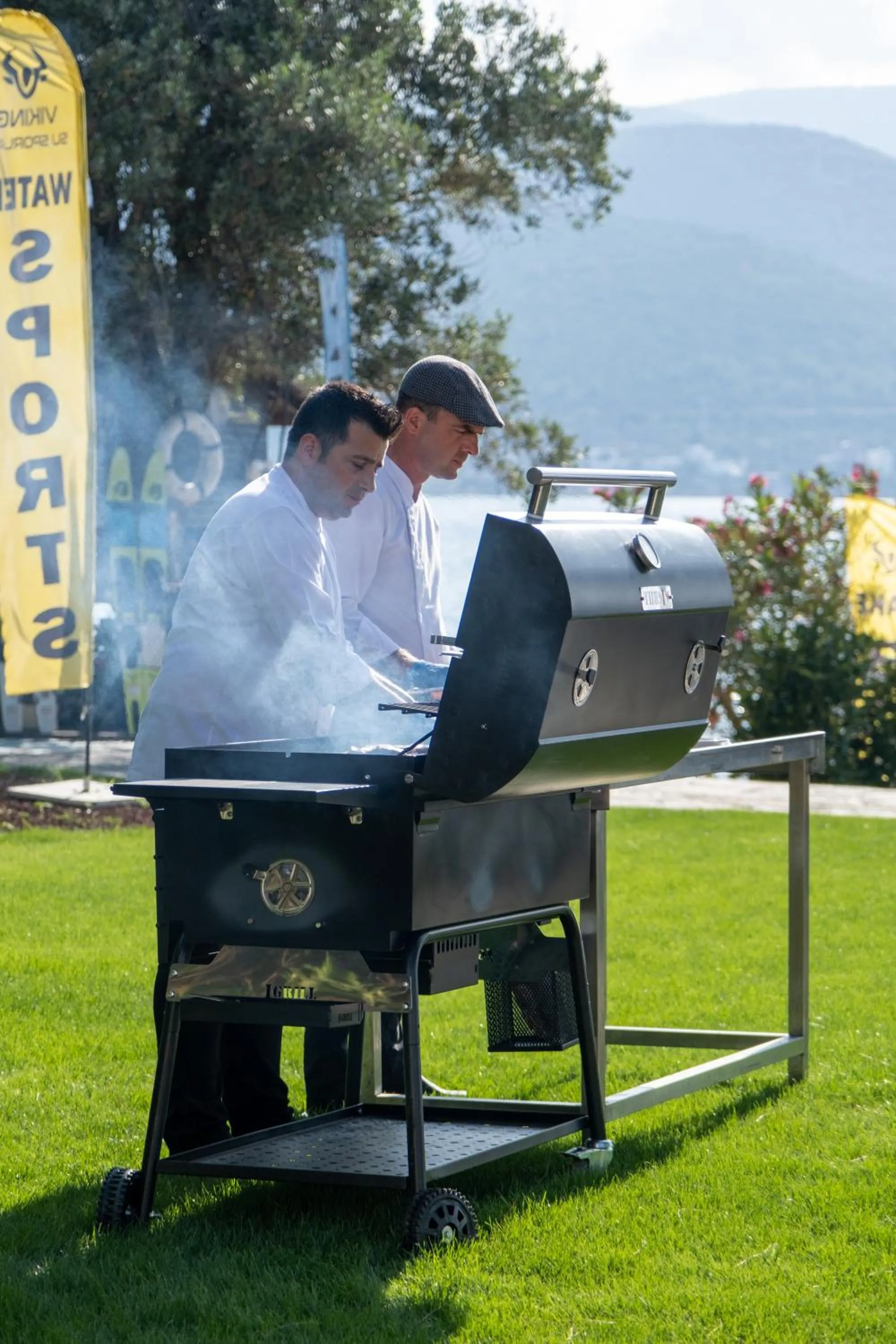 BBQ facilities in DoubleTree by Hilton Bodrum Isil Club Ultra All-Inclusive Resort