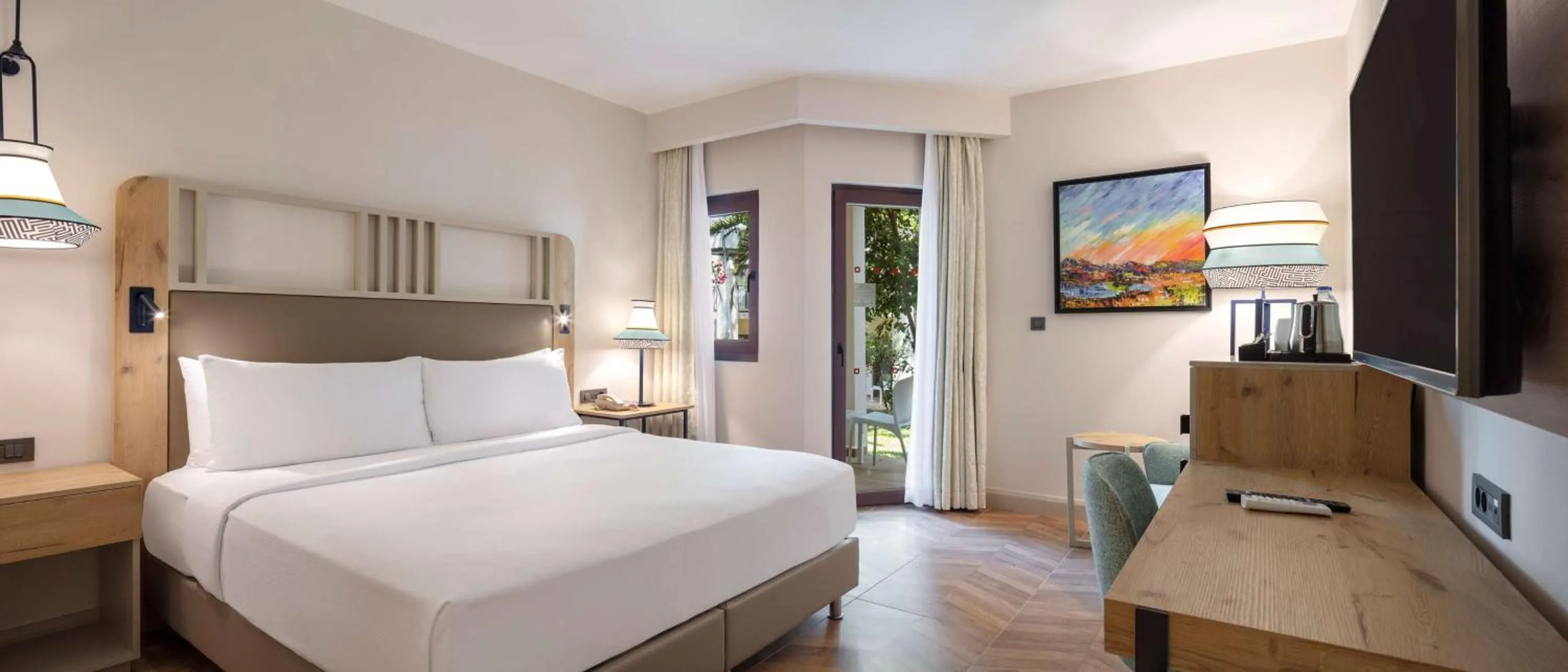 Bed in DoubleTree by Hilton Bodrum Isil Club Ultra All-Inclusive Resort
