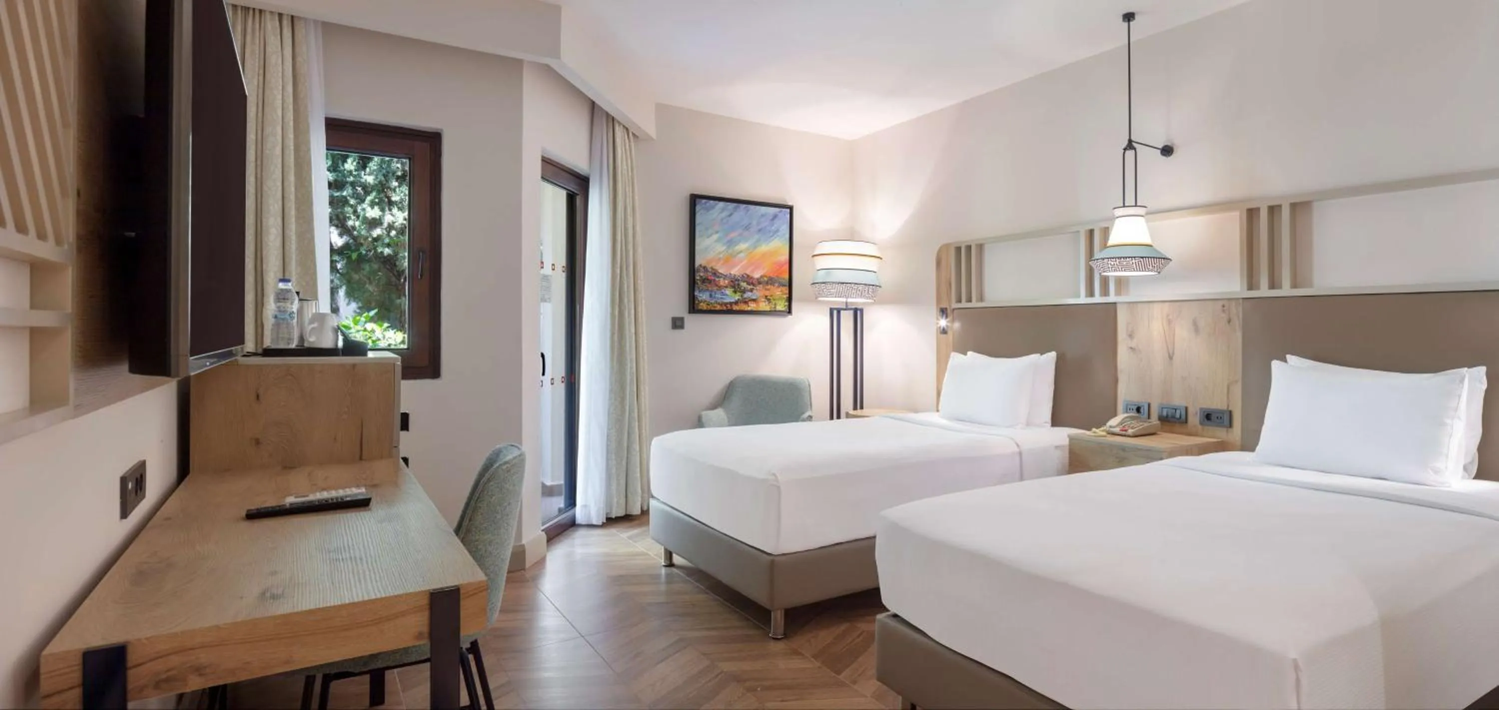 Bed in DoubleTree by Hilton Bodrum Isil Club Ultra All-Inclusive Resort