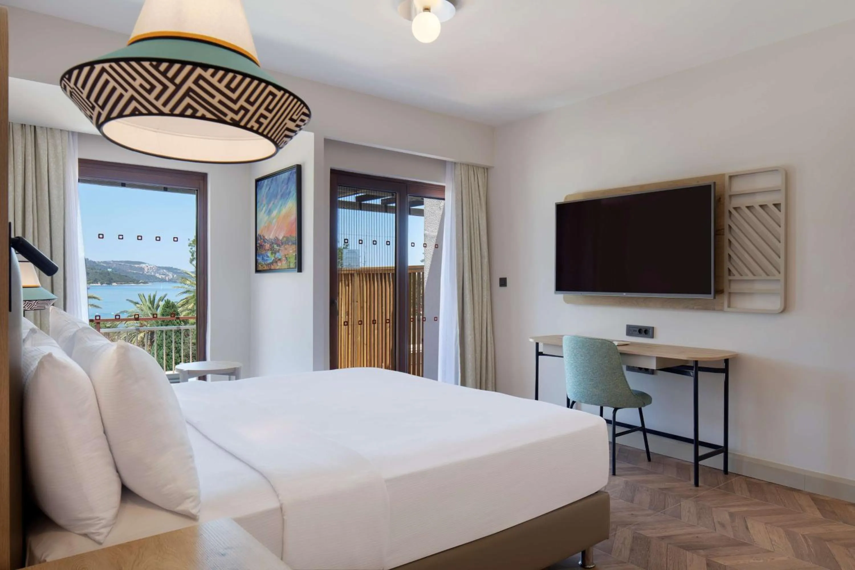 Bed in DoubleTree by Hilton Bodrum Isil Club Ultra All-Inclusive Resort