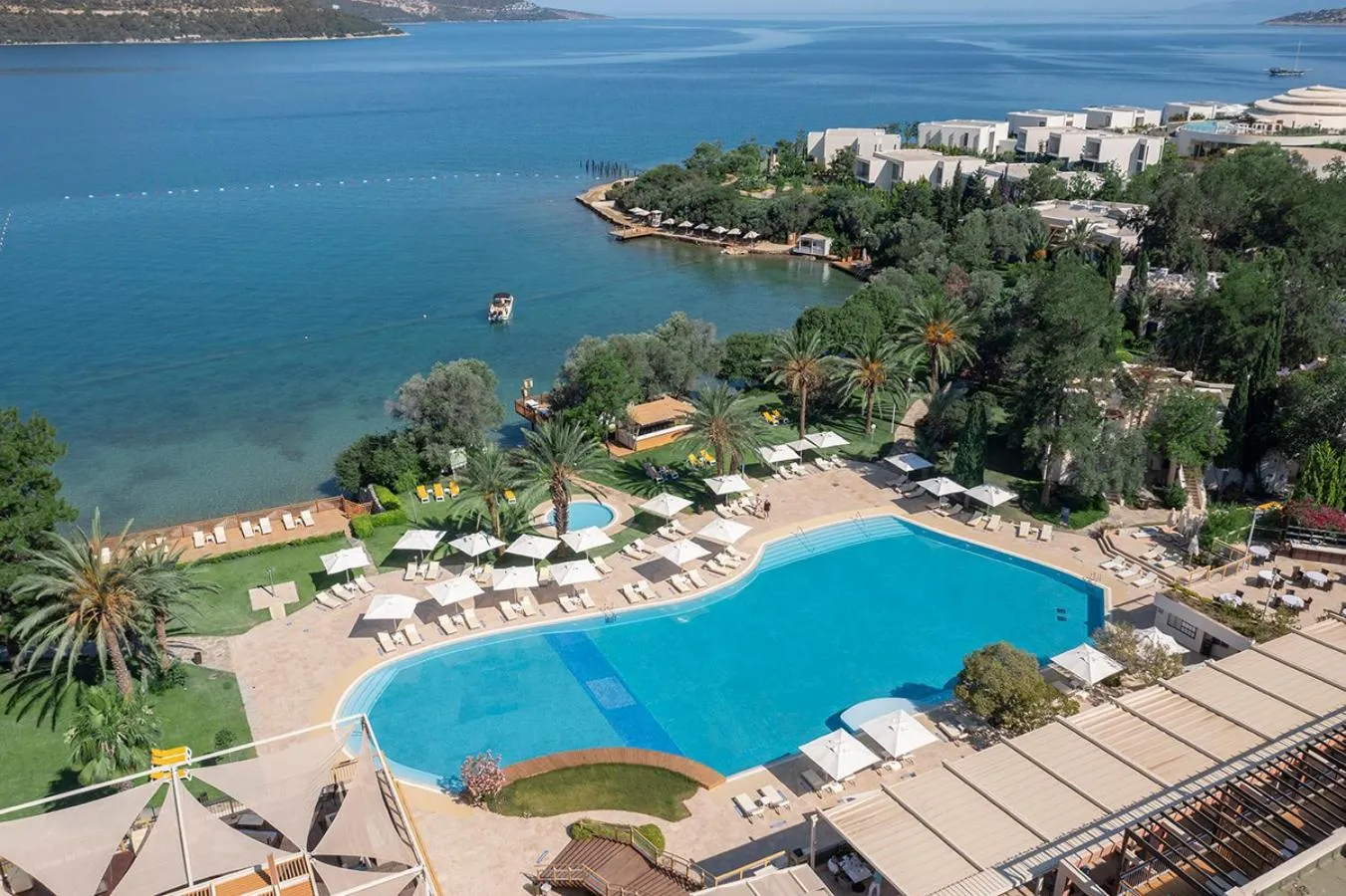 Property building in DoubleTree by Hilton Bodrum Isil Club Ultra All-Inclusive Resort