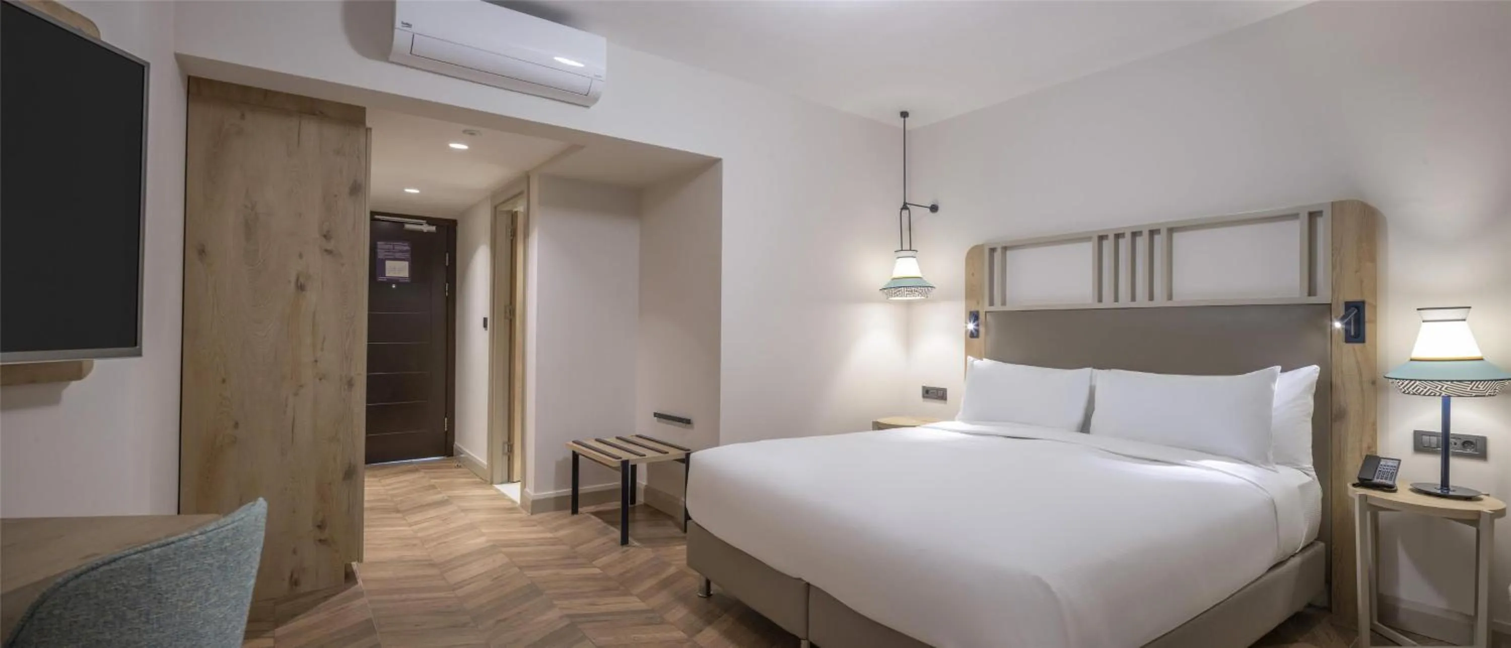 Bed in DoubleTree by Hilton Bodrum Isil Club Ultra All-Inclusive Resort