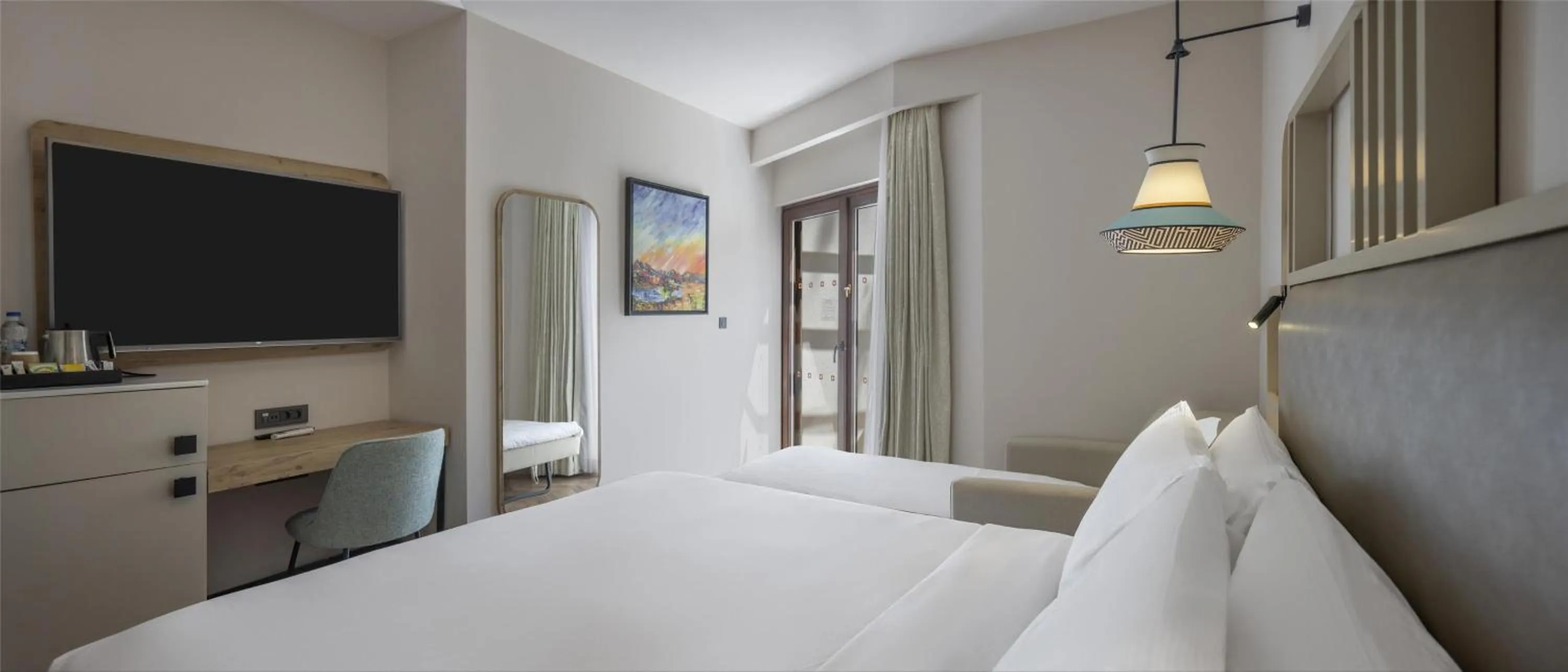 Bed in DoubleTree by Hilton Bodrum Isil Club Ultra All-Inclusive Resort