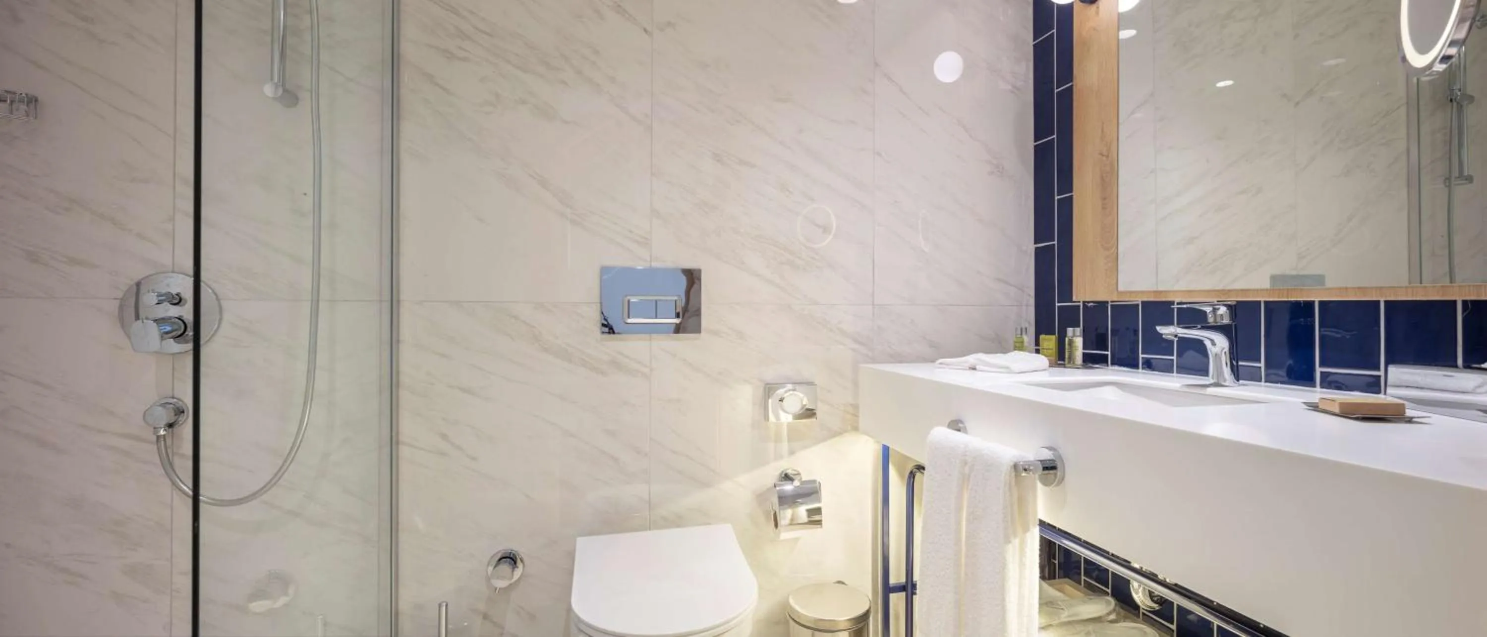 Bathroom in DoubleTree by Hilton Bodrum Isil Club Ultra All-Inclusive Resort