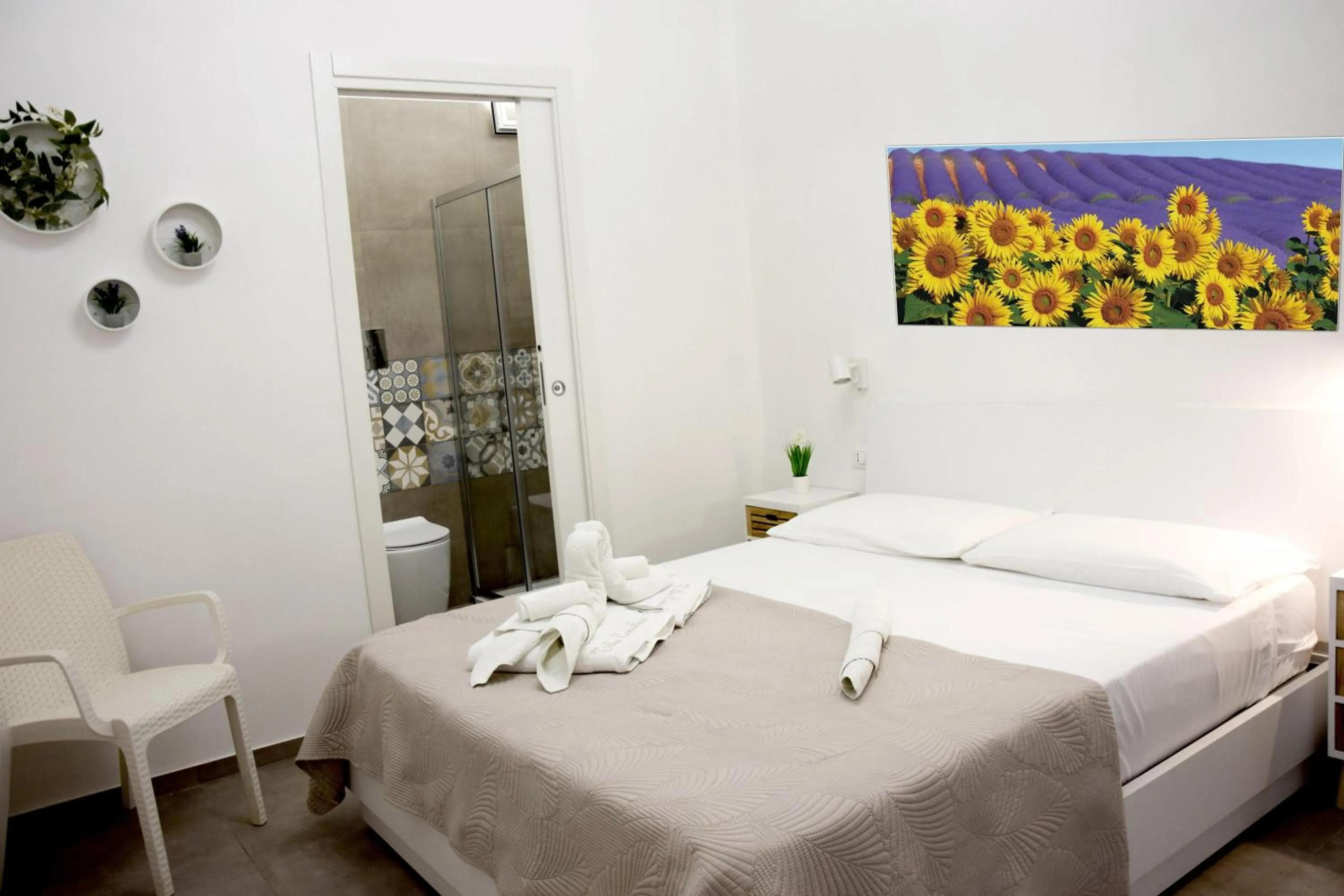 Bed in Villa Cancelliere