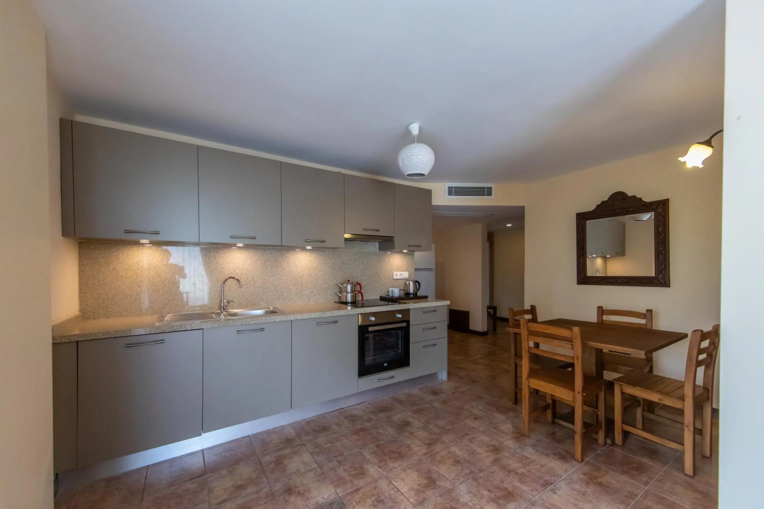 kitchen in Ipek Garden Palace Residence