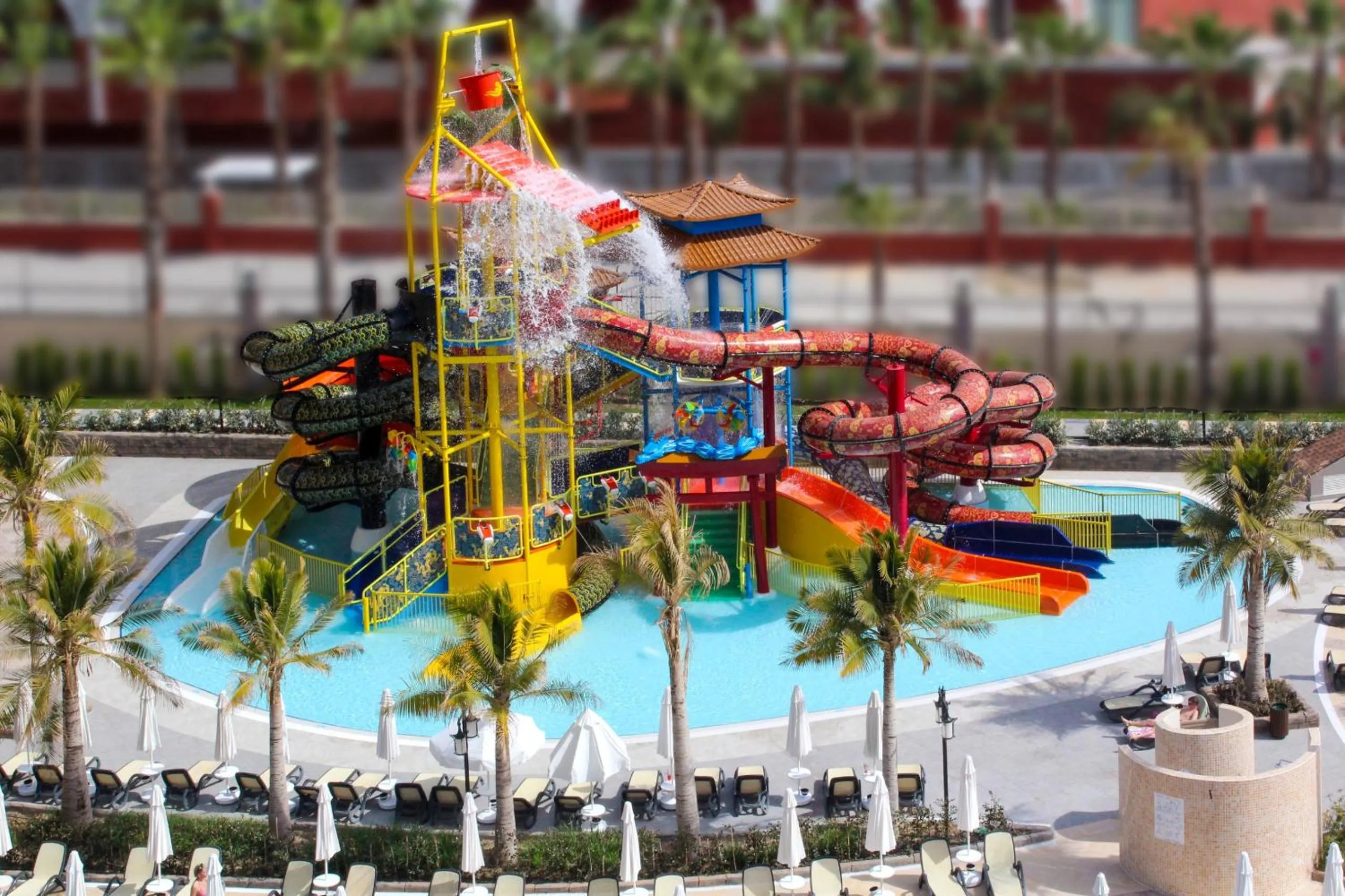 Children play ground in Royal Dragon Hotel