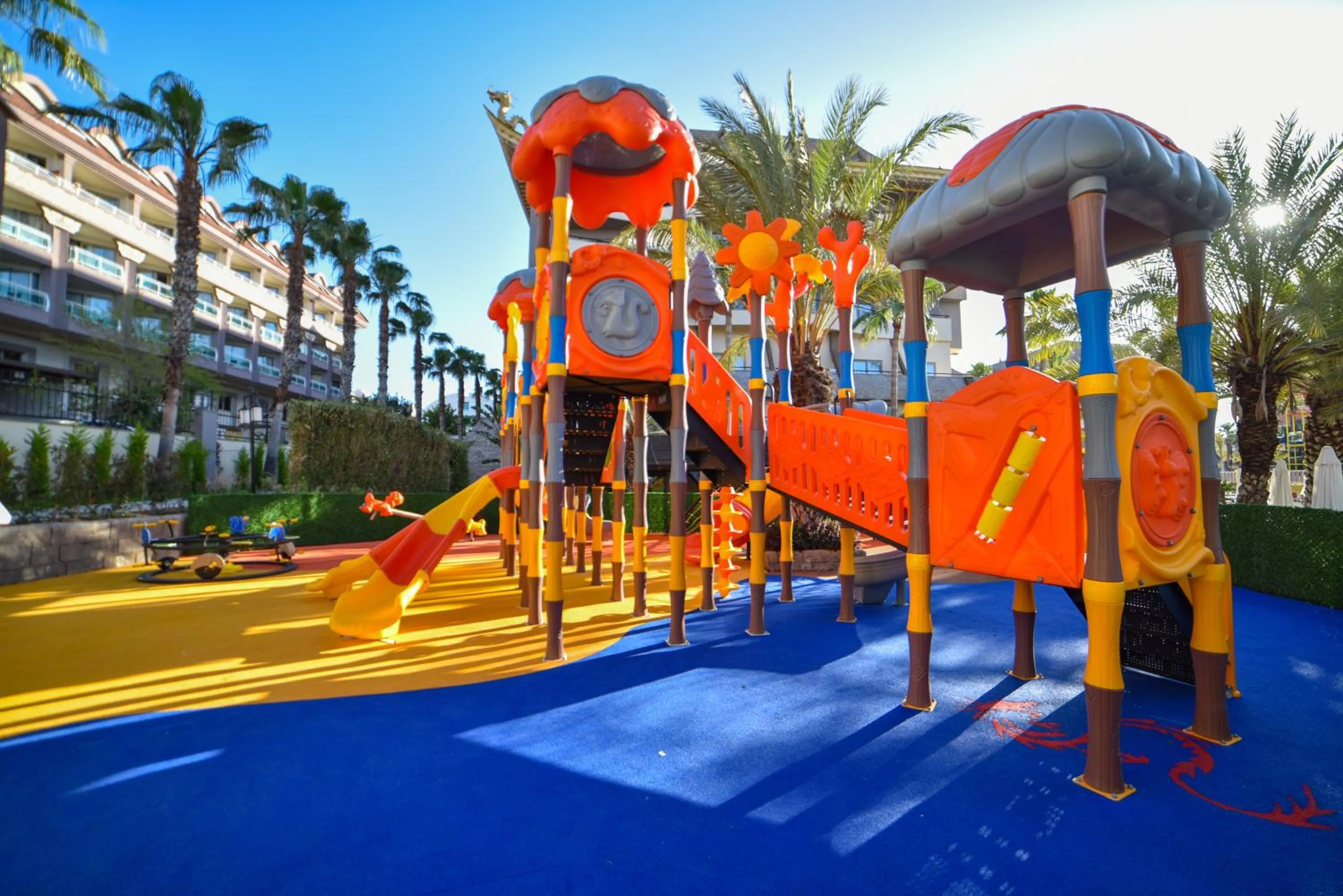 Children play ground in Royal Dragon Hotel