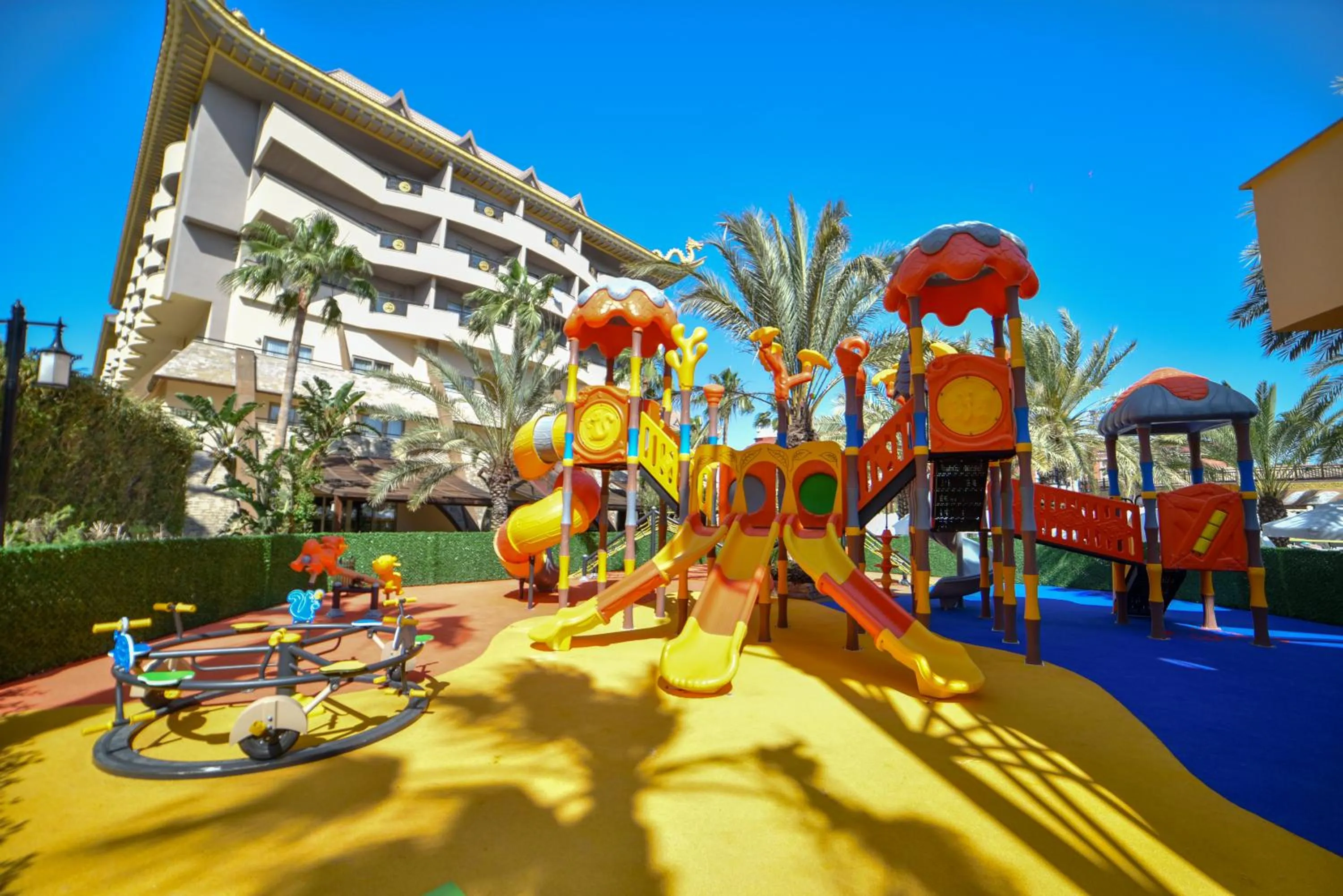 Children play ground in Royal Dragon Hotel