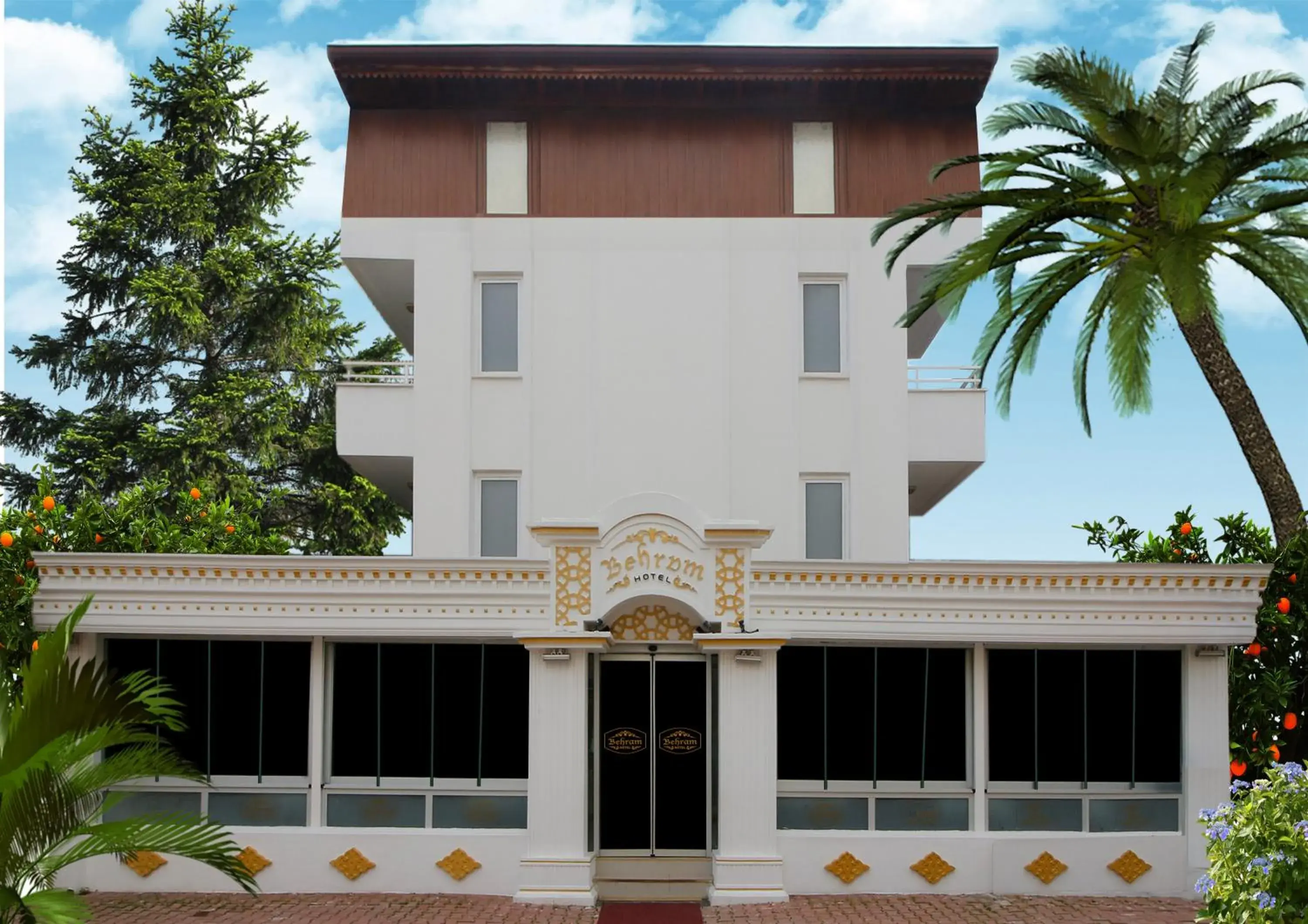 Facade/entrance, Property Building in Behram Hotel