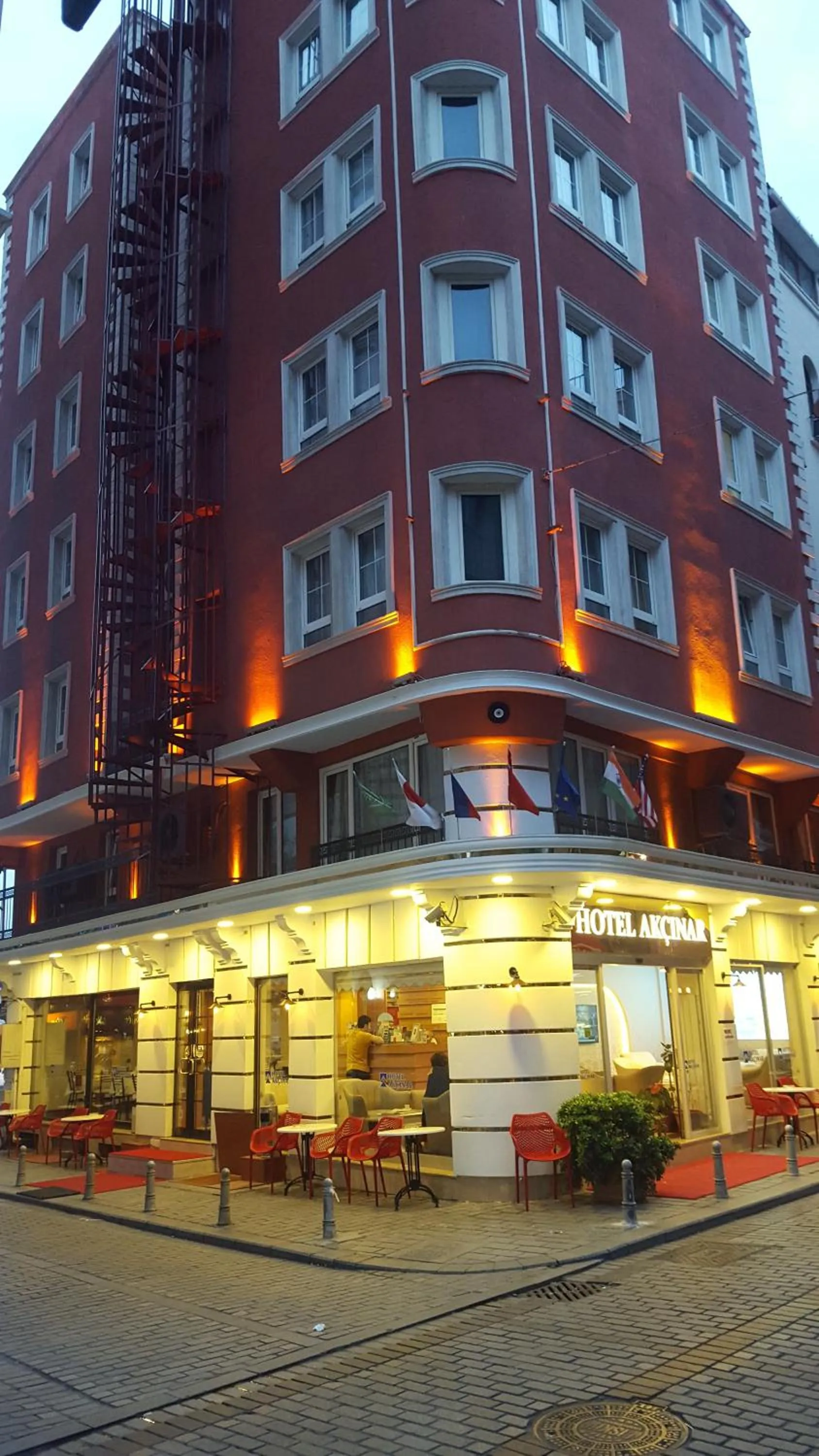 Bird's eye view in Hotel Akcinar