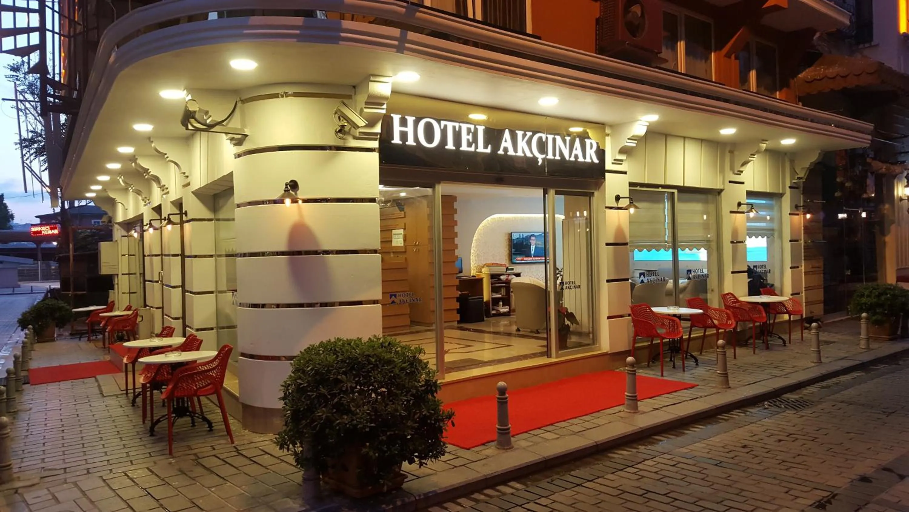 Facade/entrance in Hotel Akcinar