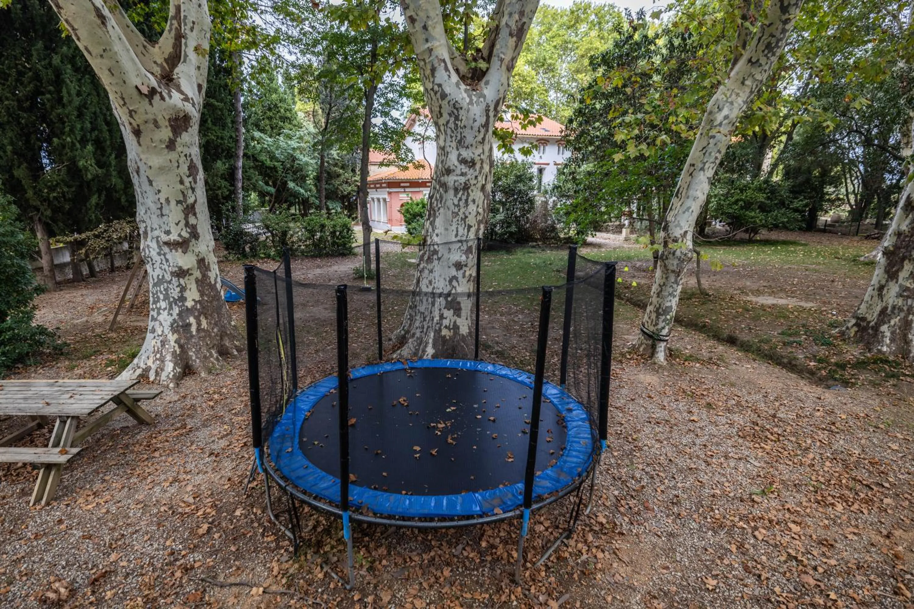 Children play ground in Chambres d hôtes du Castell de Blés