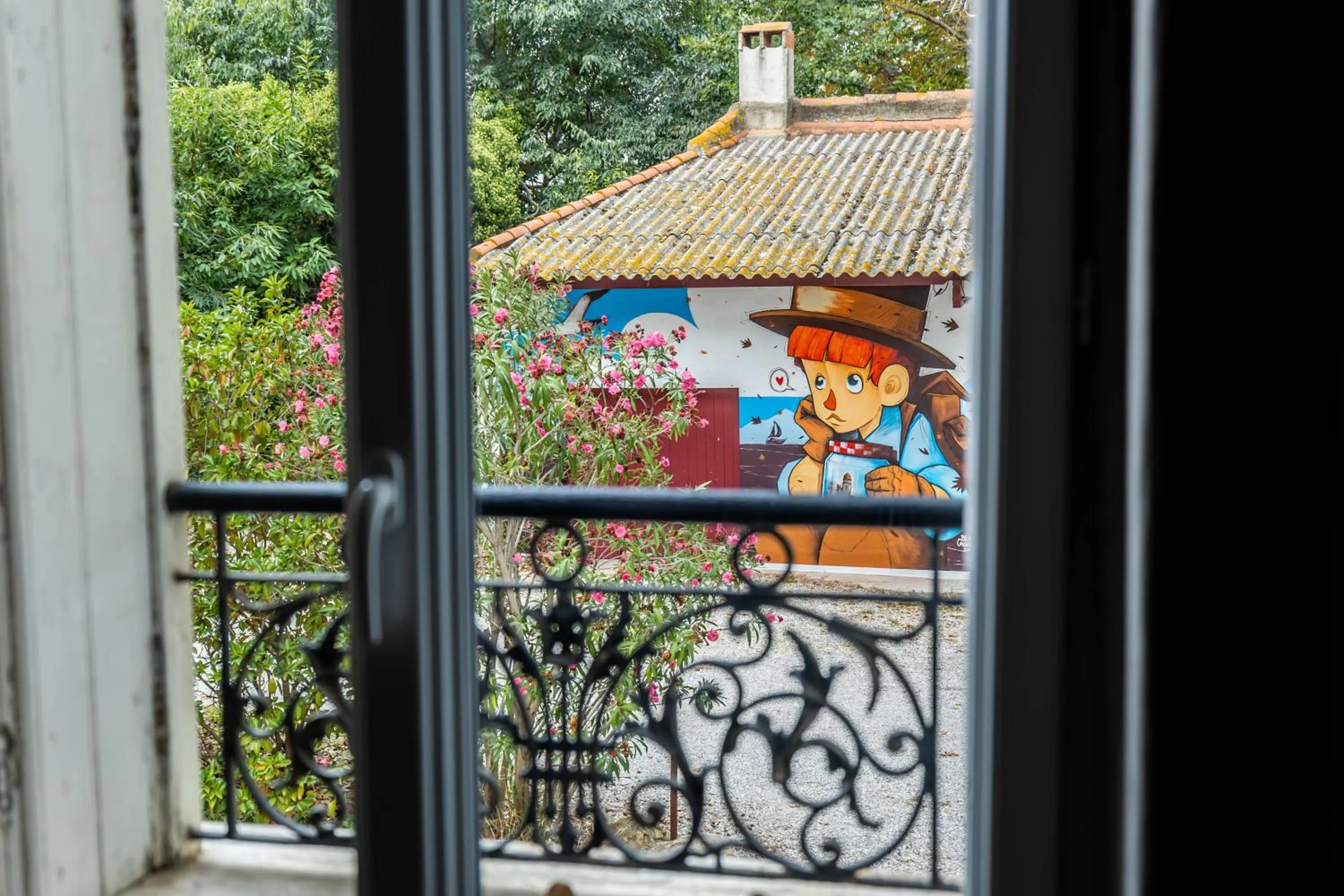View (from property/room) in Chambres d hôtes du Castell de Blés