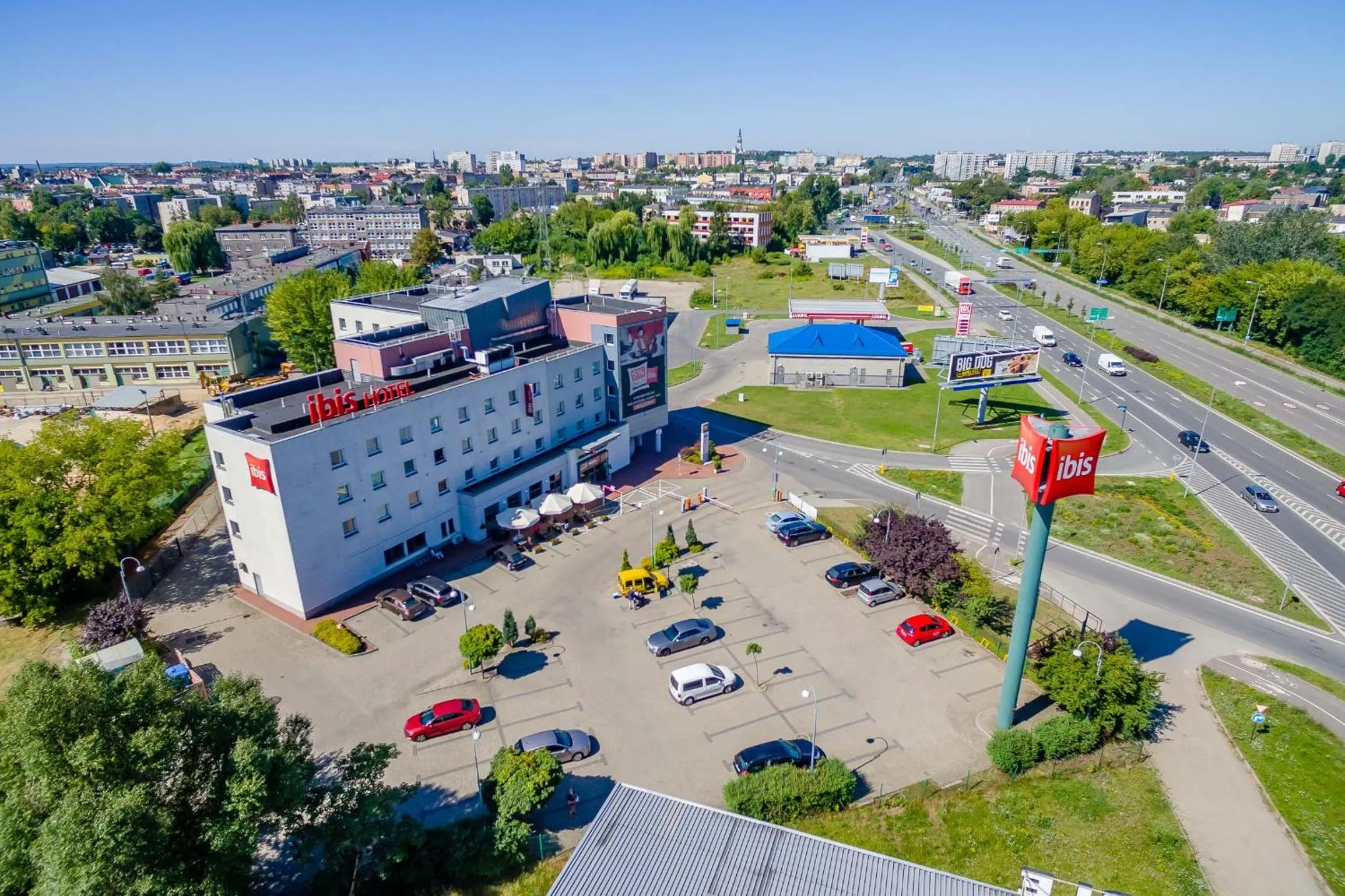 Bird's eye view in Ibis Częstochowa