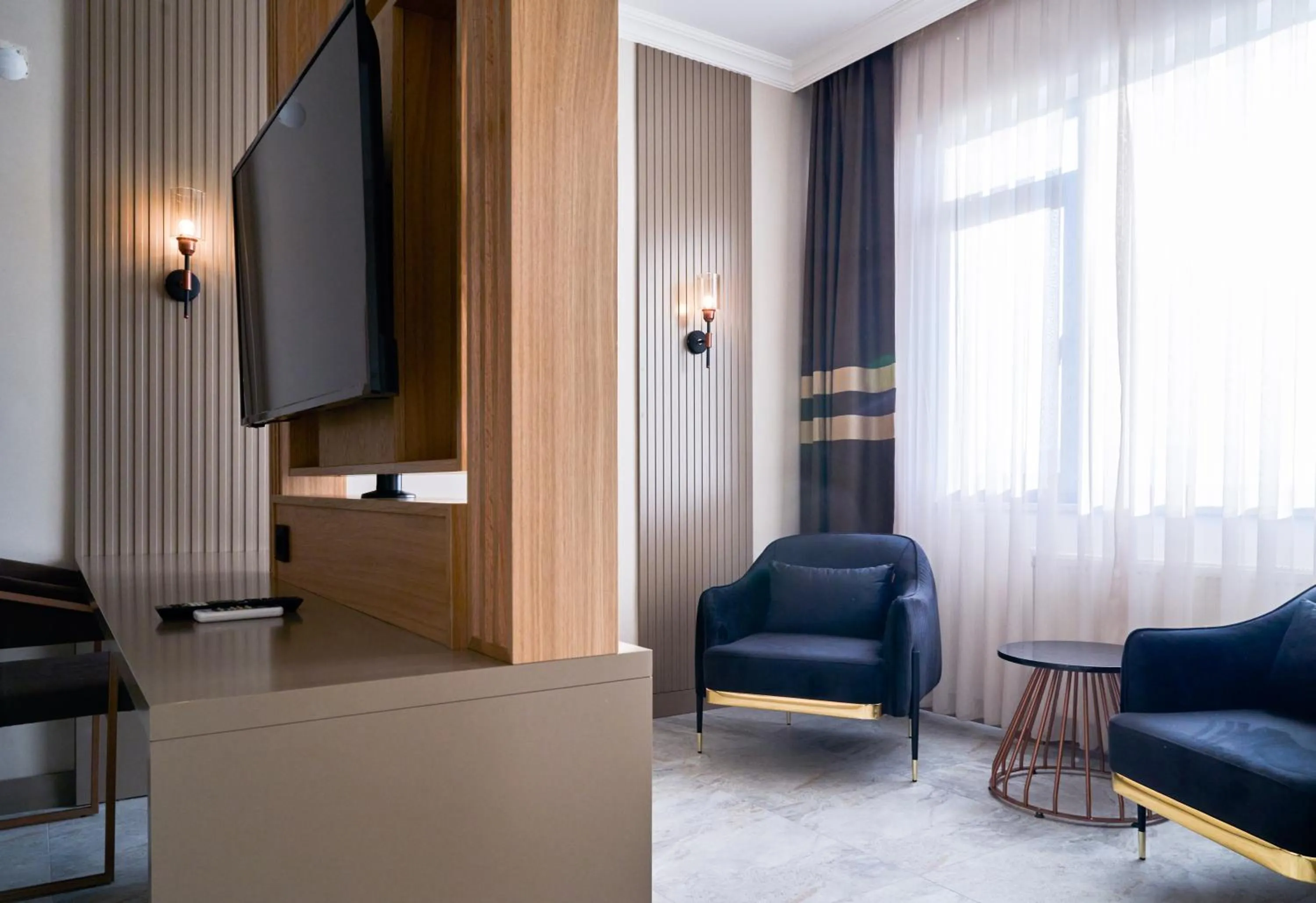 Seating area in Buyuk Truva Hotel