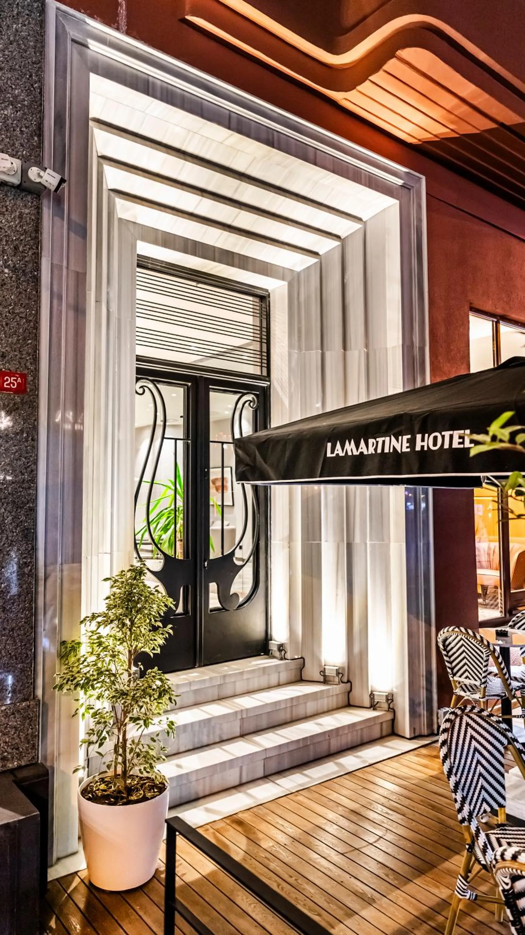 Property building in Lamartine Hotel