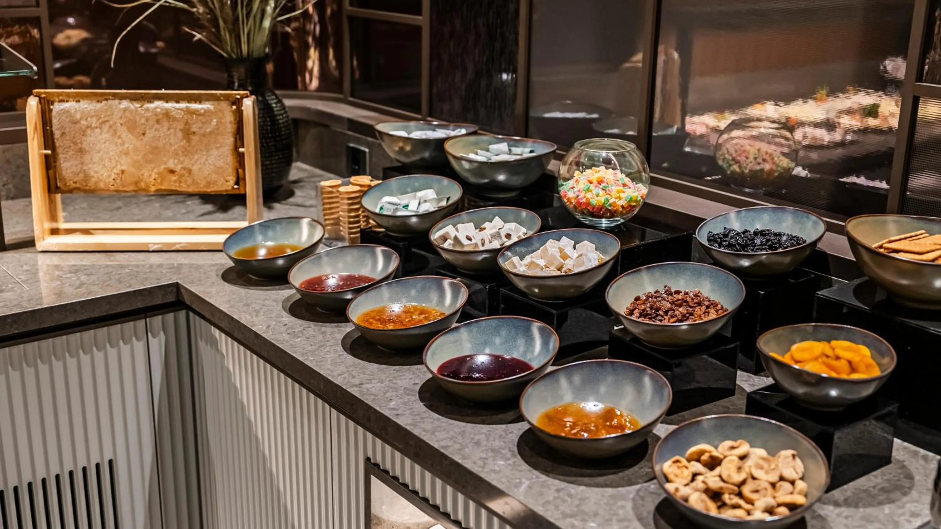 Buffet breakfast in Lamartine Hotel