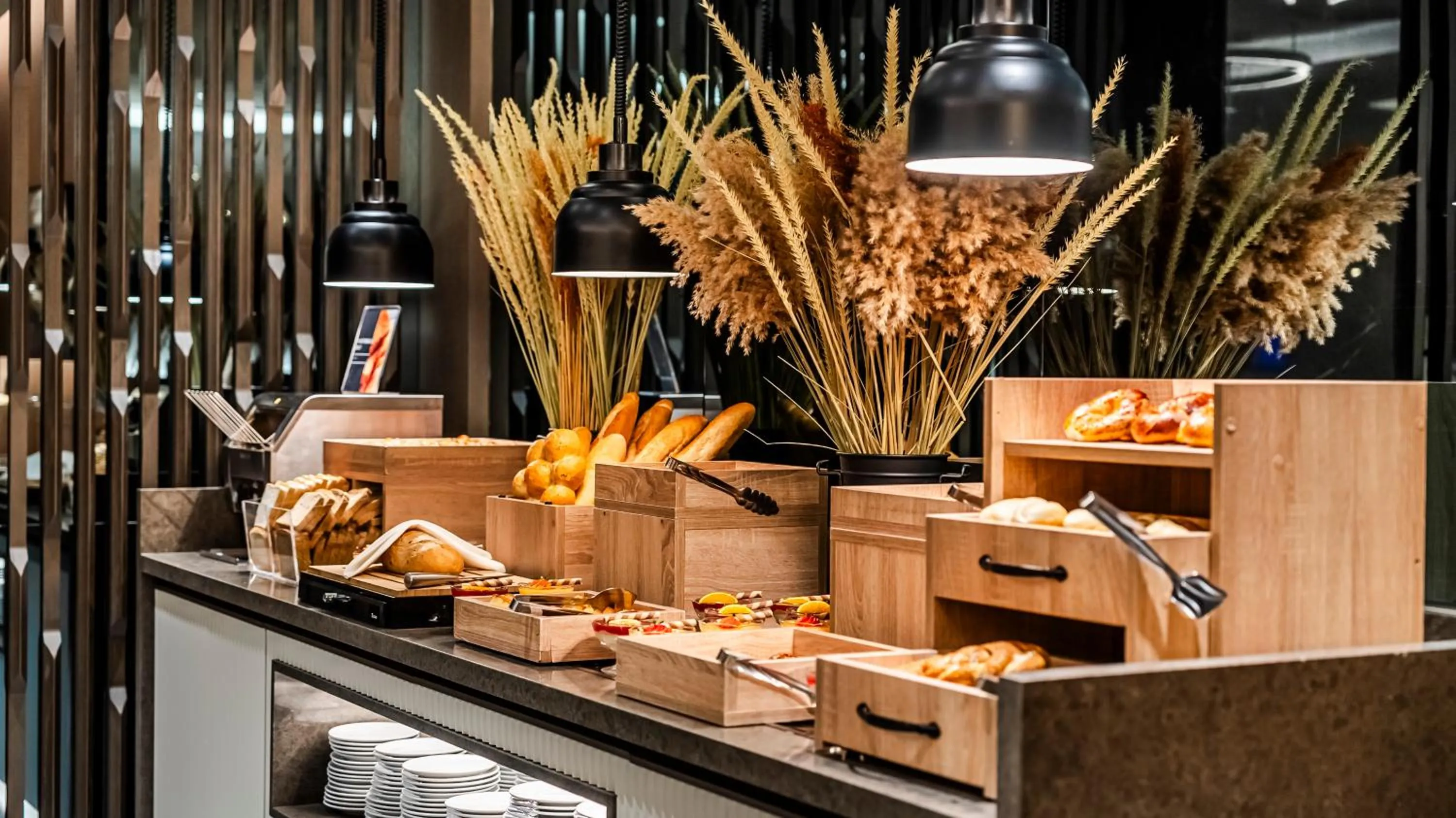 Buffet breakfast in Lamartine Hotel