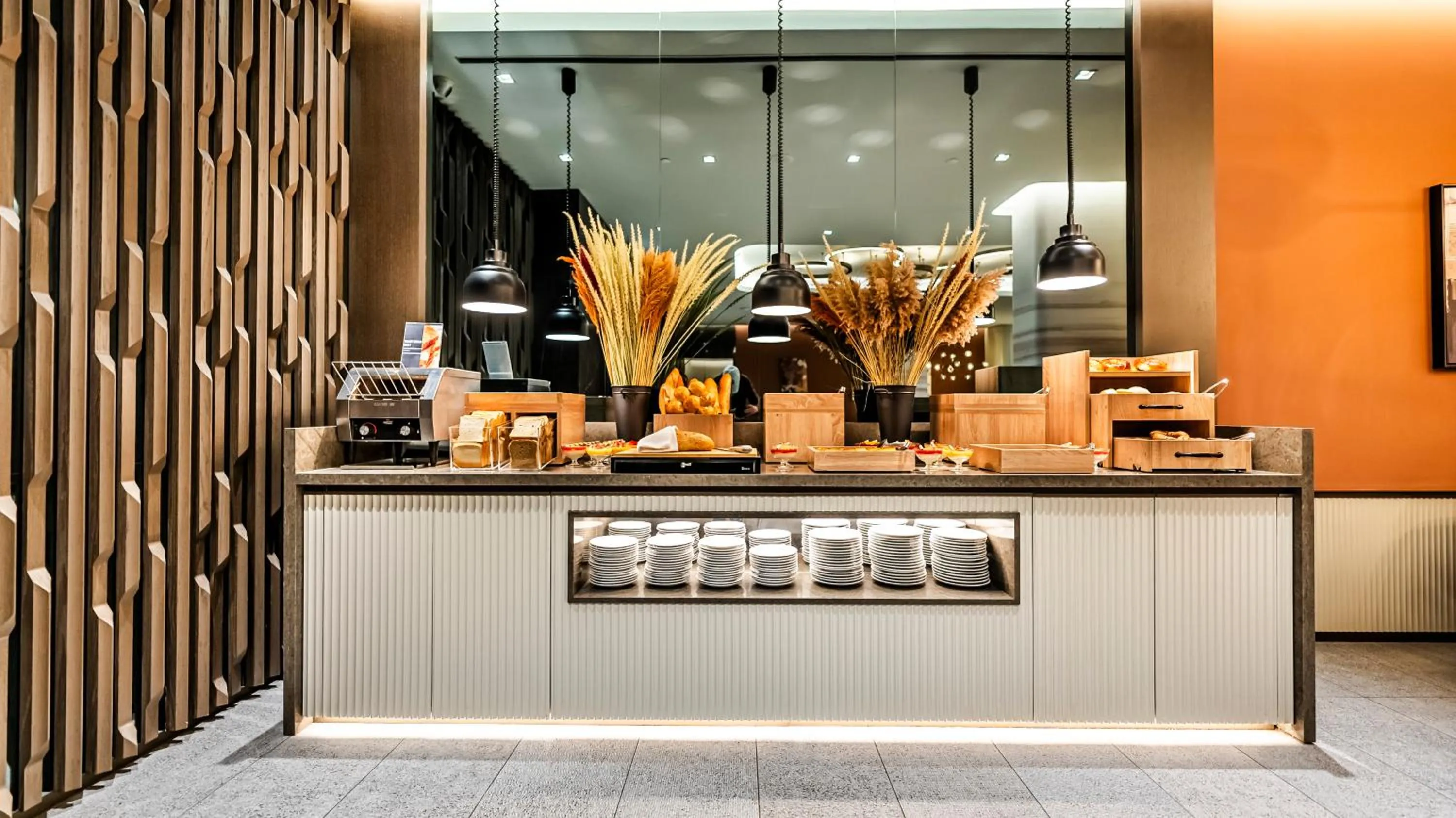 Buffet breakfast in Lamartine Hotel