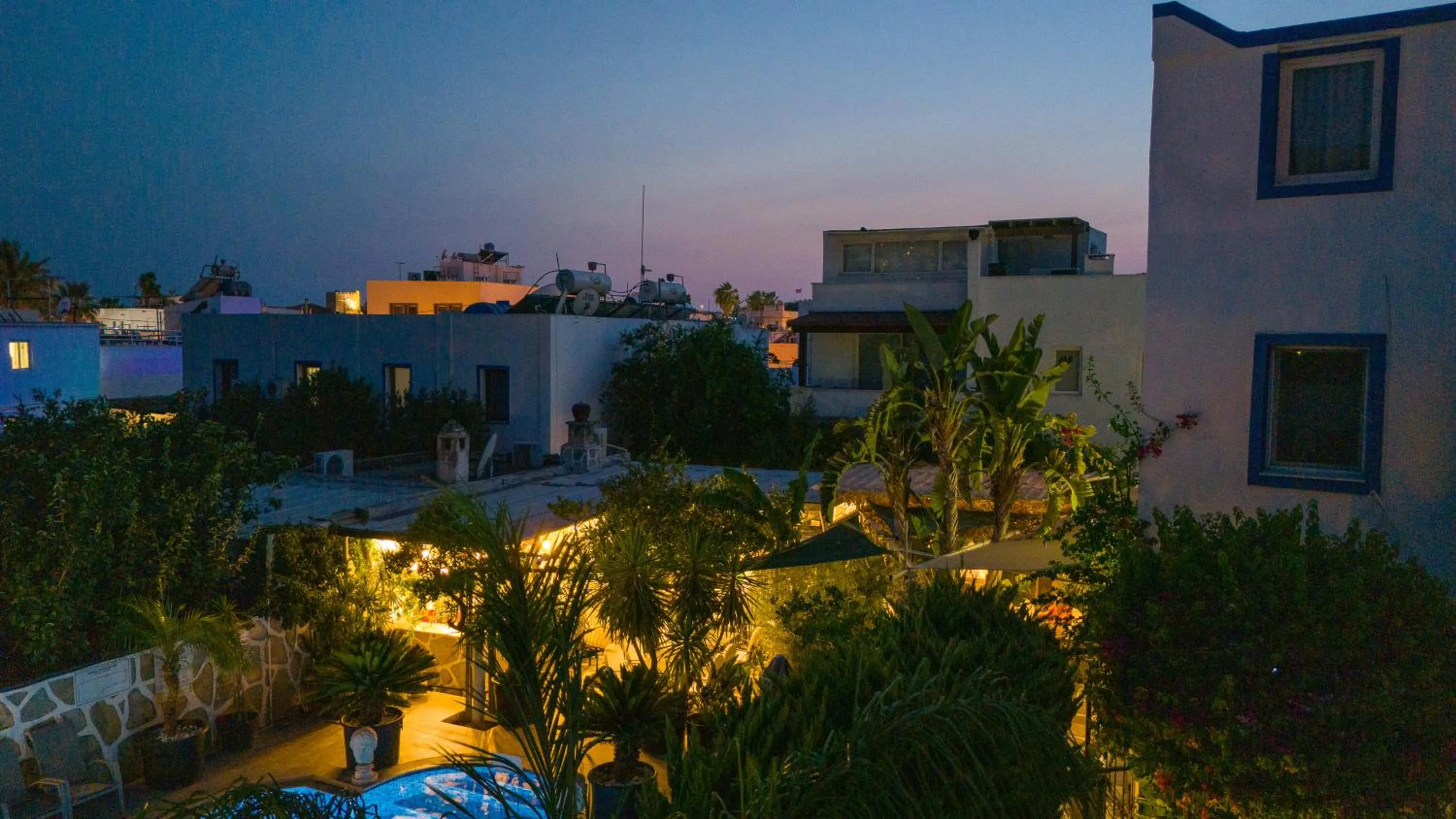 Garden in Artunc Hotel Bodrum