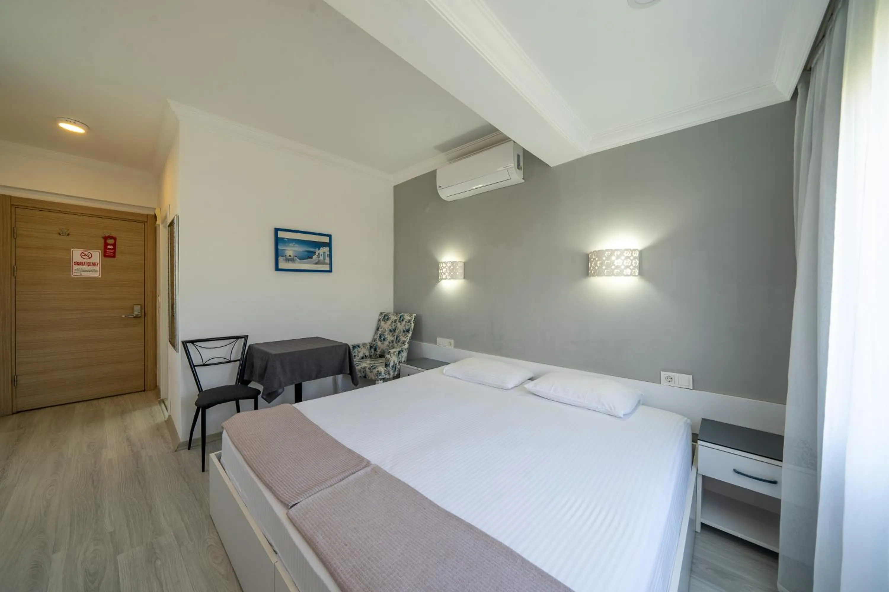 Bed in Artunc Hotel Bodrum