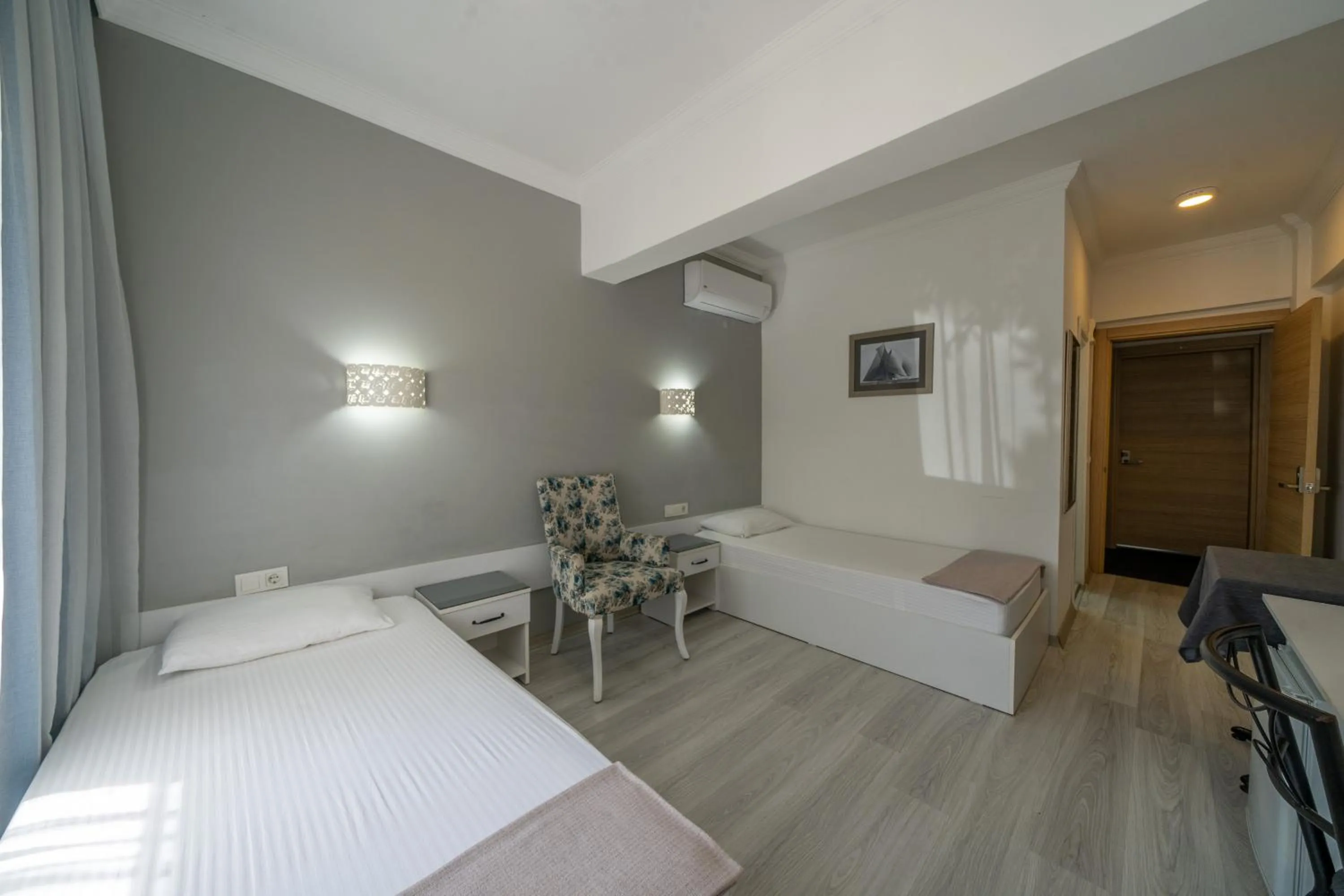 Bed in Artunc Hotel Bodrum