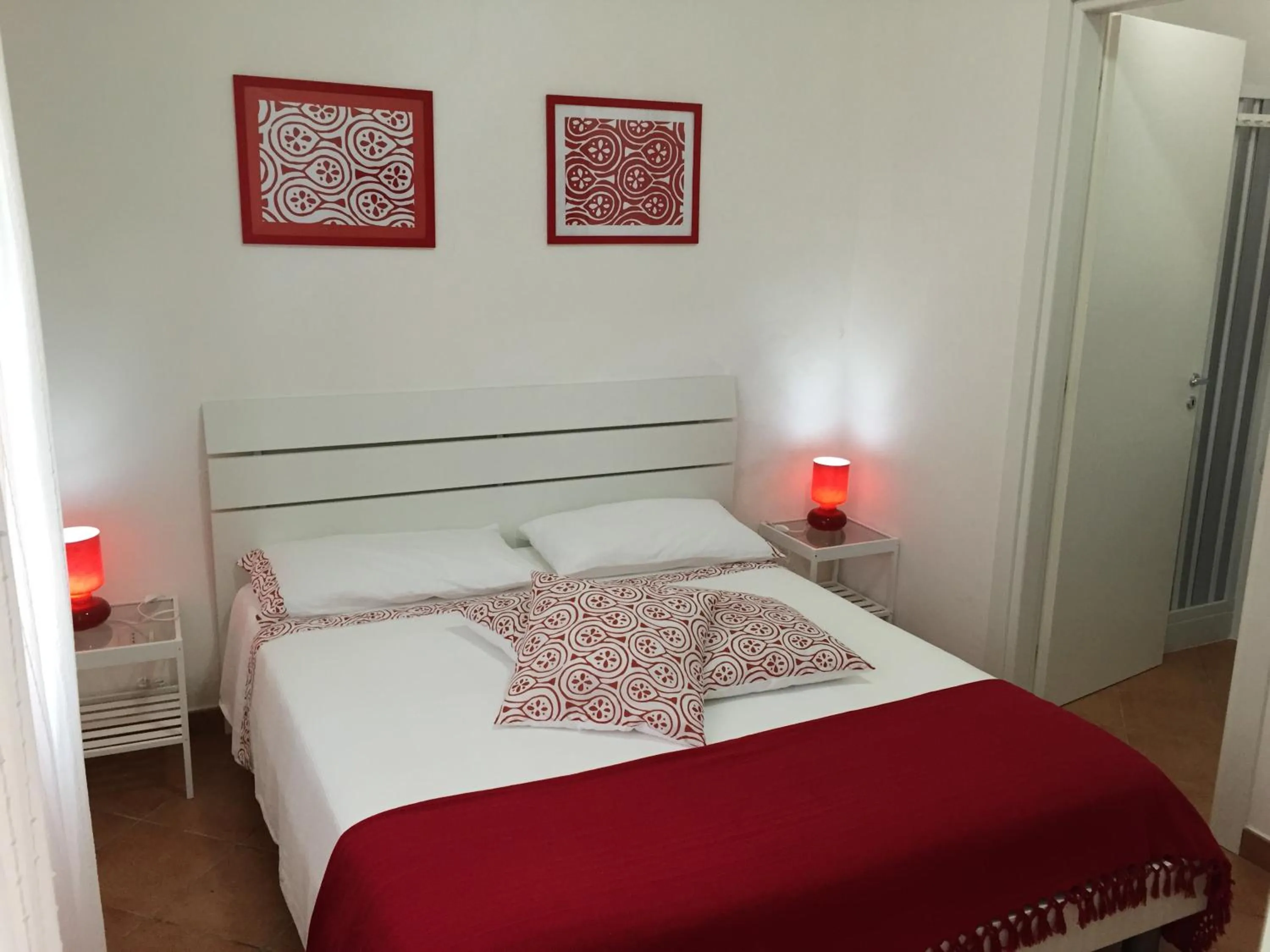 Bedroom, Bed in Villa Cenzina