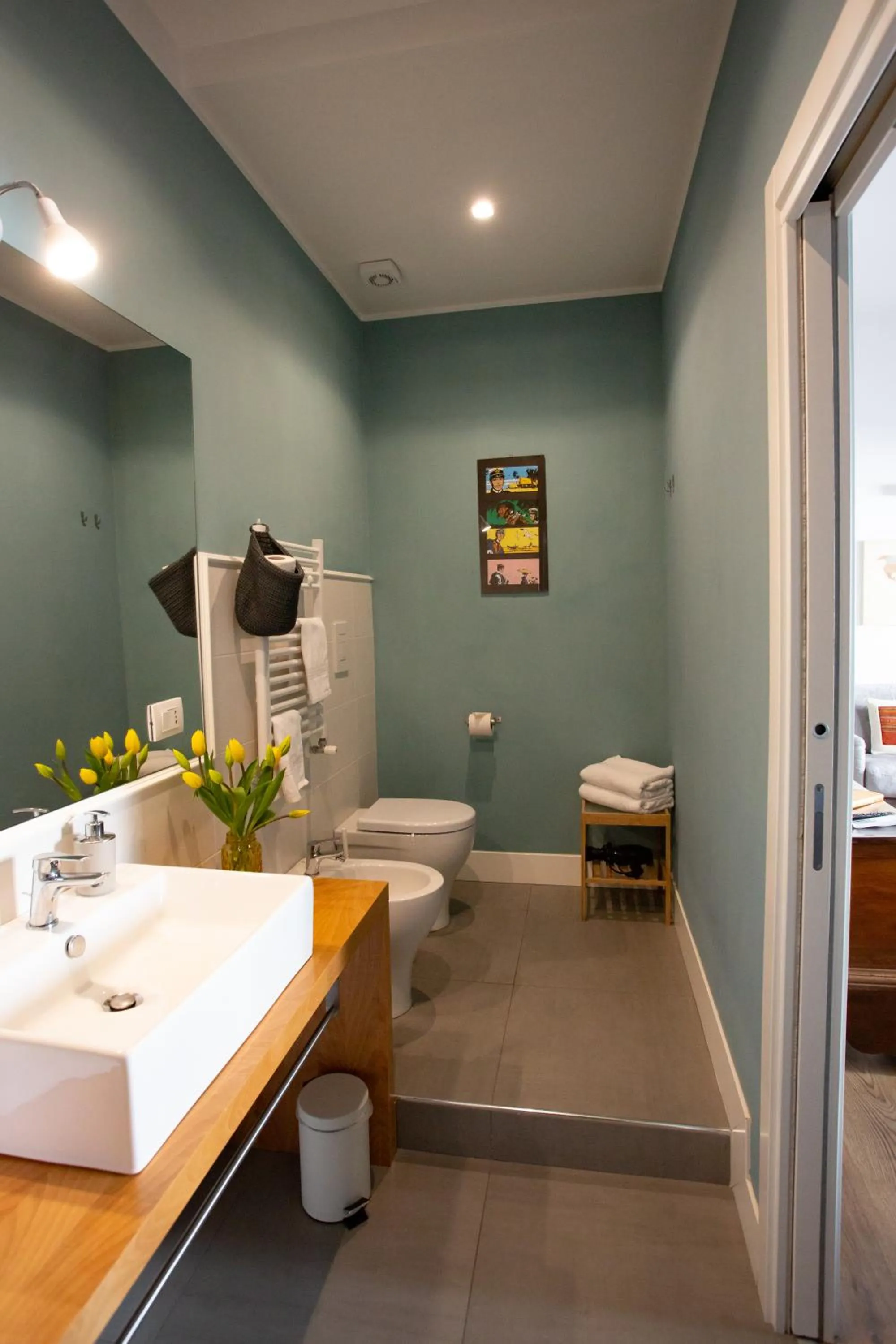 Bathroom in Napoli Bonita b&b