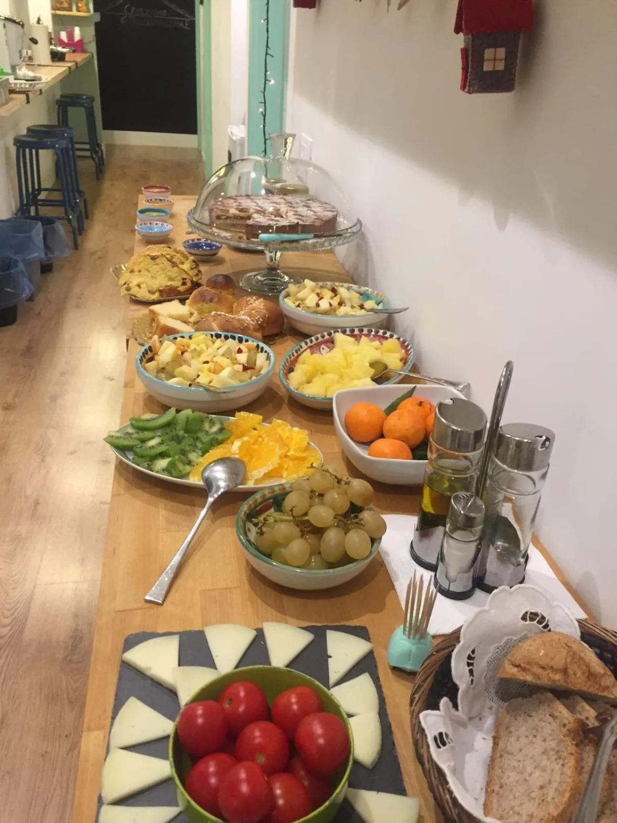 Food and drinks in Napoli Bonita b&b