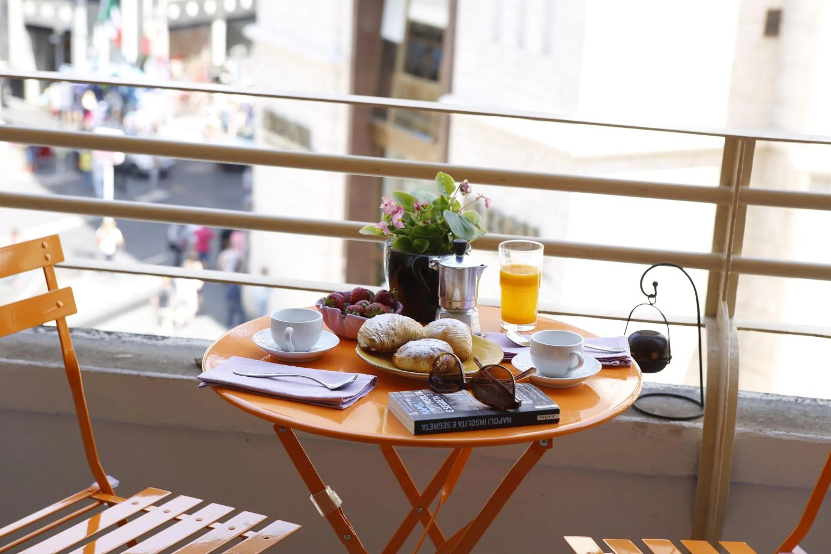 Food close-up in Napoli Bonita b&b