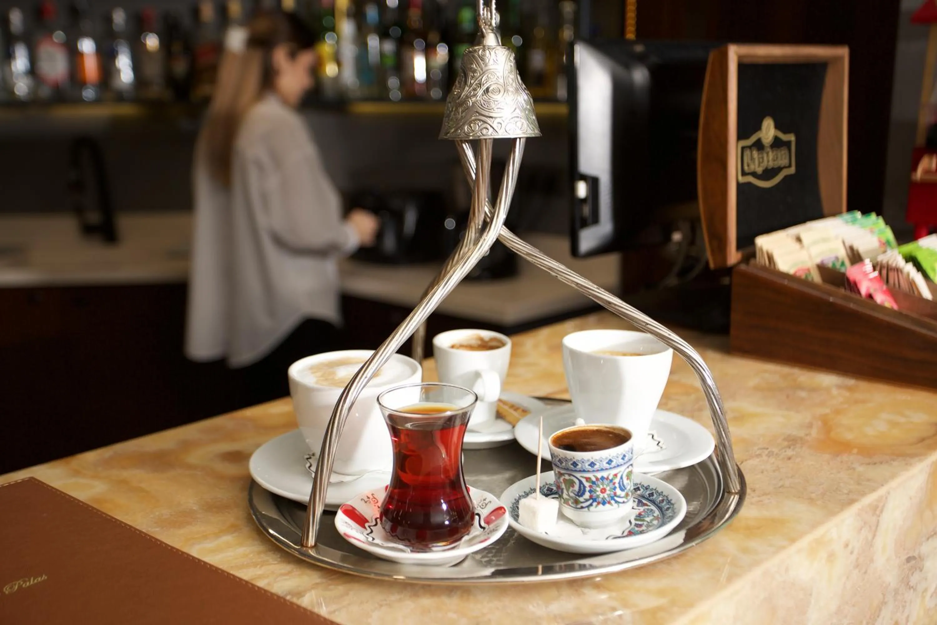 Lounge or bar in Hotel Bulvar Palas