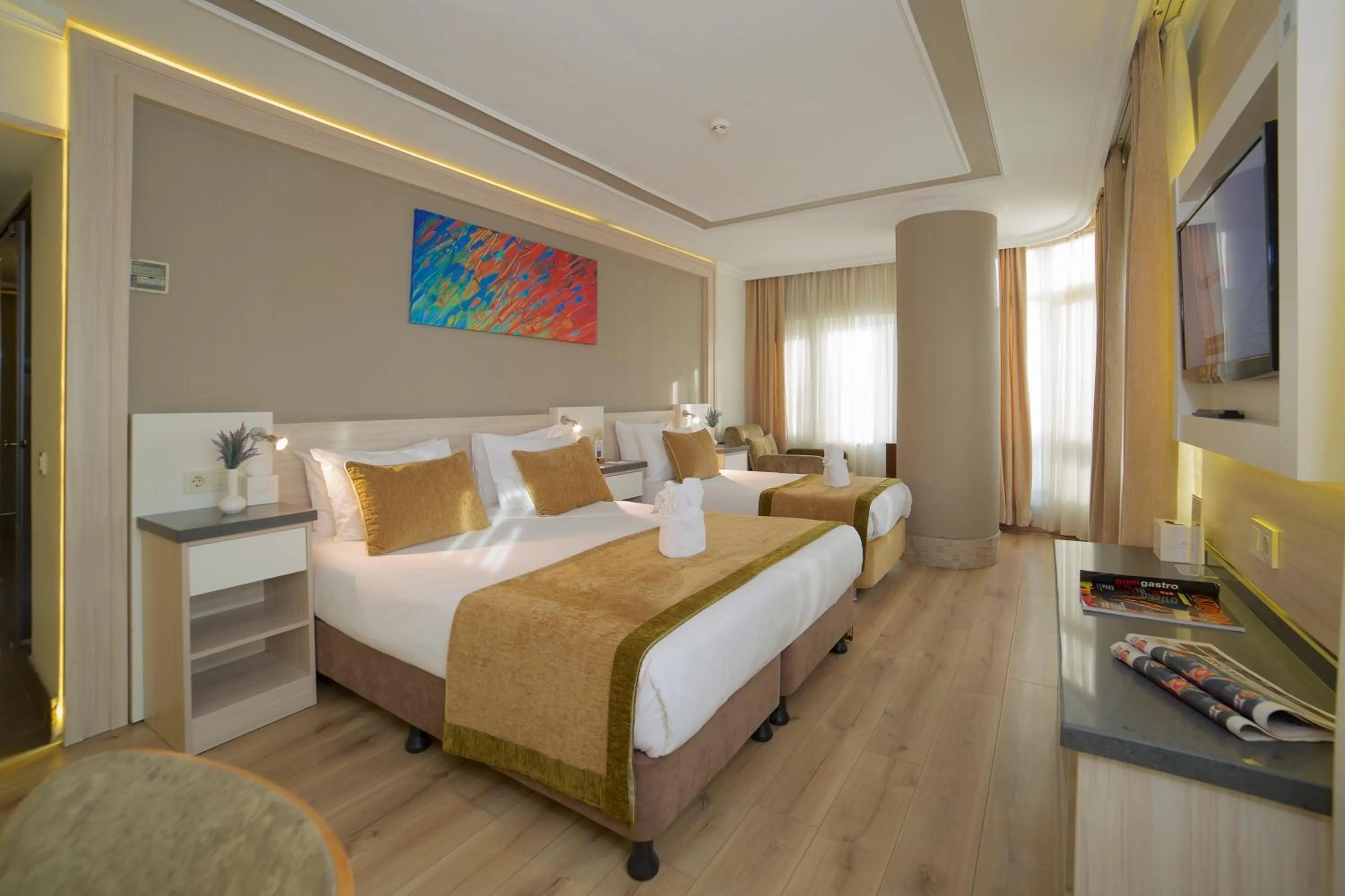 Bed in Hotel Bulvar Palas