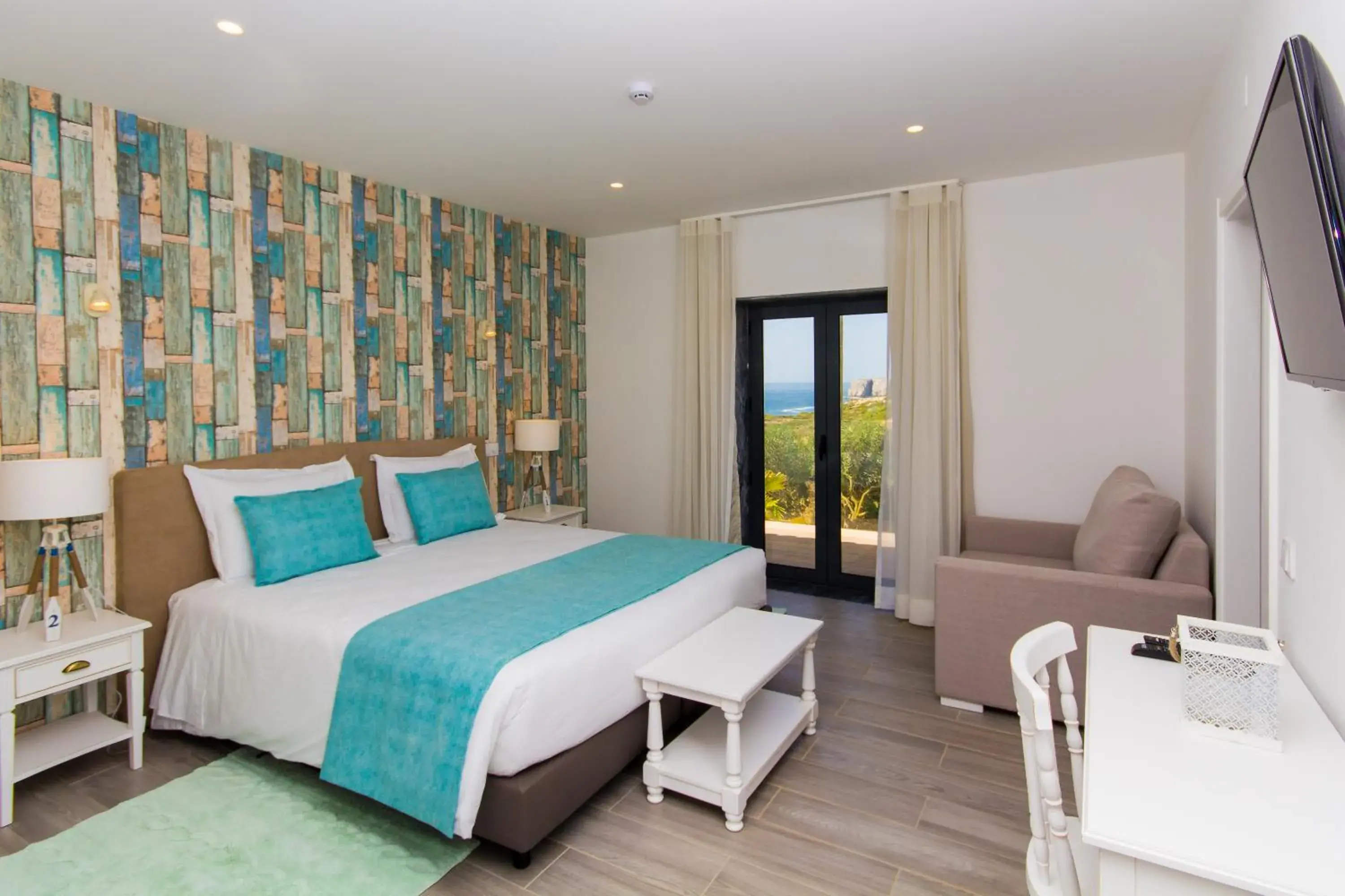 Standard Double or Twin Room with Sea View in Mareta Beach House - Boutique Residence Standard Double or Twin Room with Sea View in Mareta Beach House - Boutique Residence