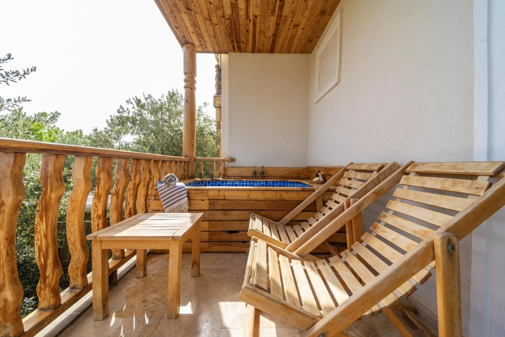 Balcony/Terrace in Elixir Hotel