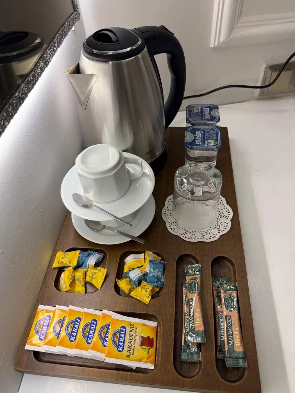 Coffee/tea facilities in The Constantine Hotel