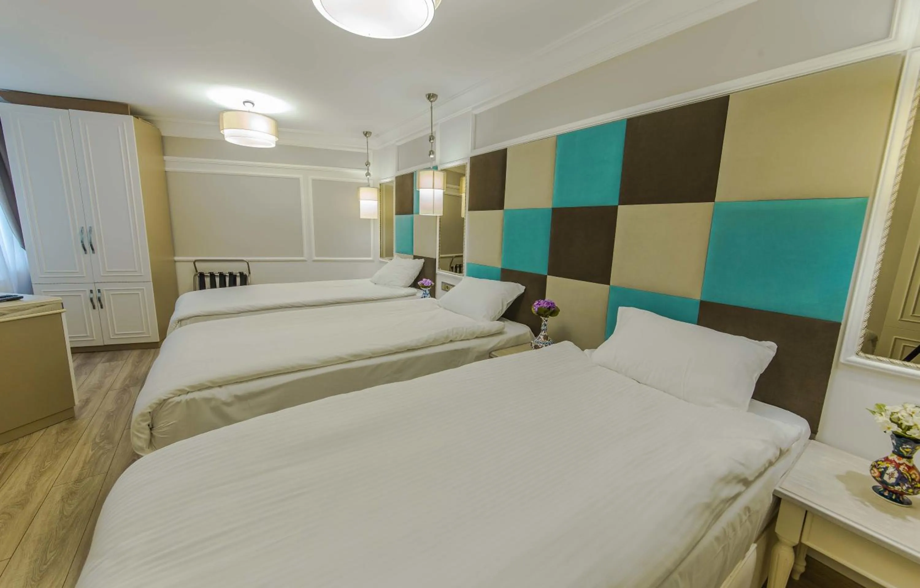 Decorative detail, Bed in The Constantine Hotel