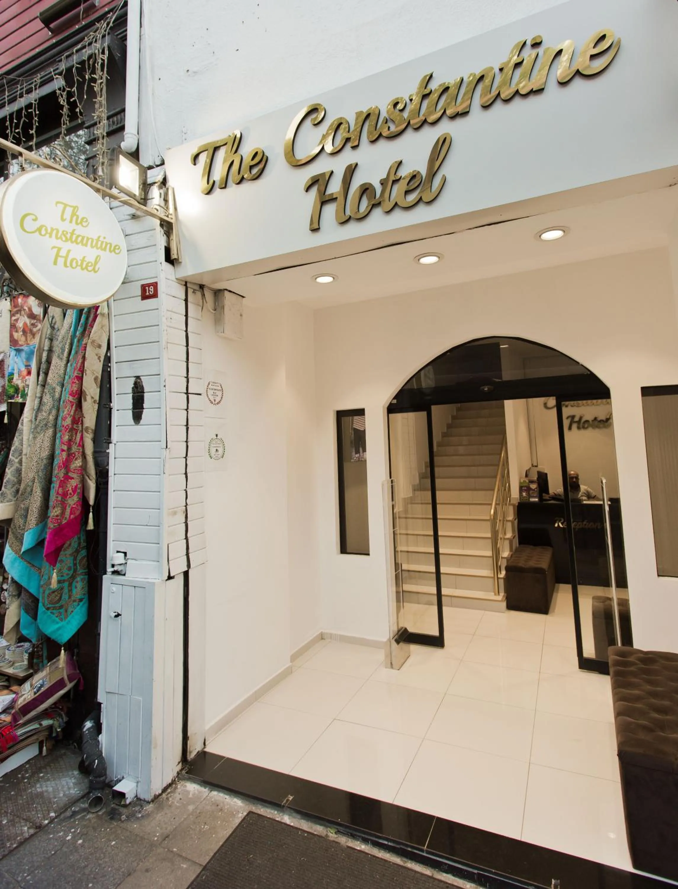 Facade/entrance in The Constantine Hotel