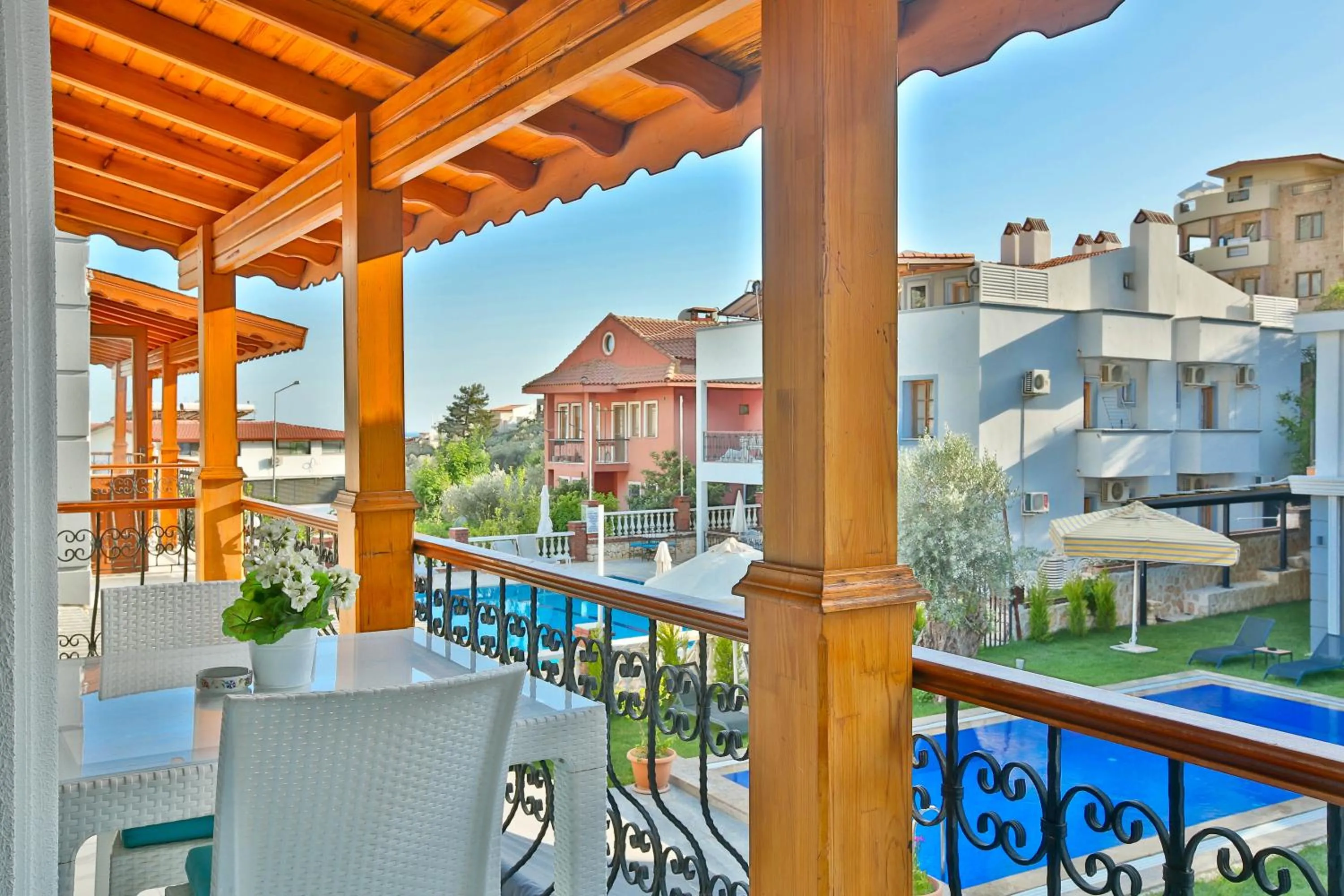 Pool view in Nur Suites & Hotels