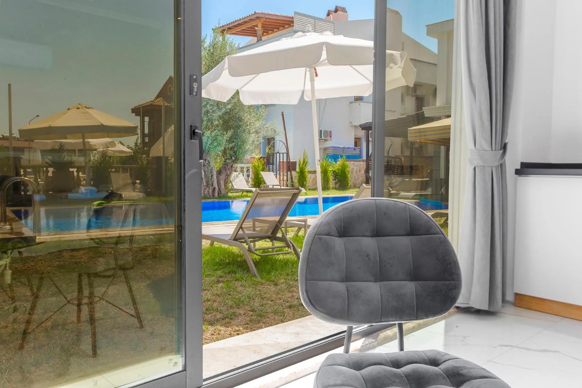 Pool view in Nur Suites & Hotels