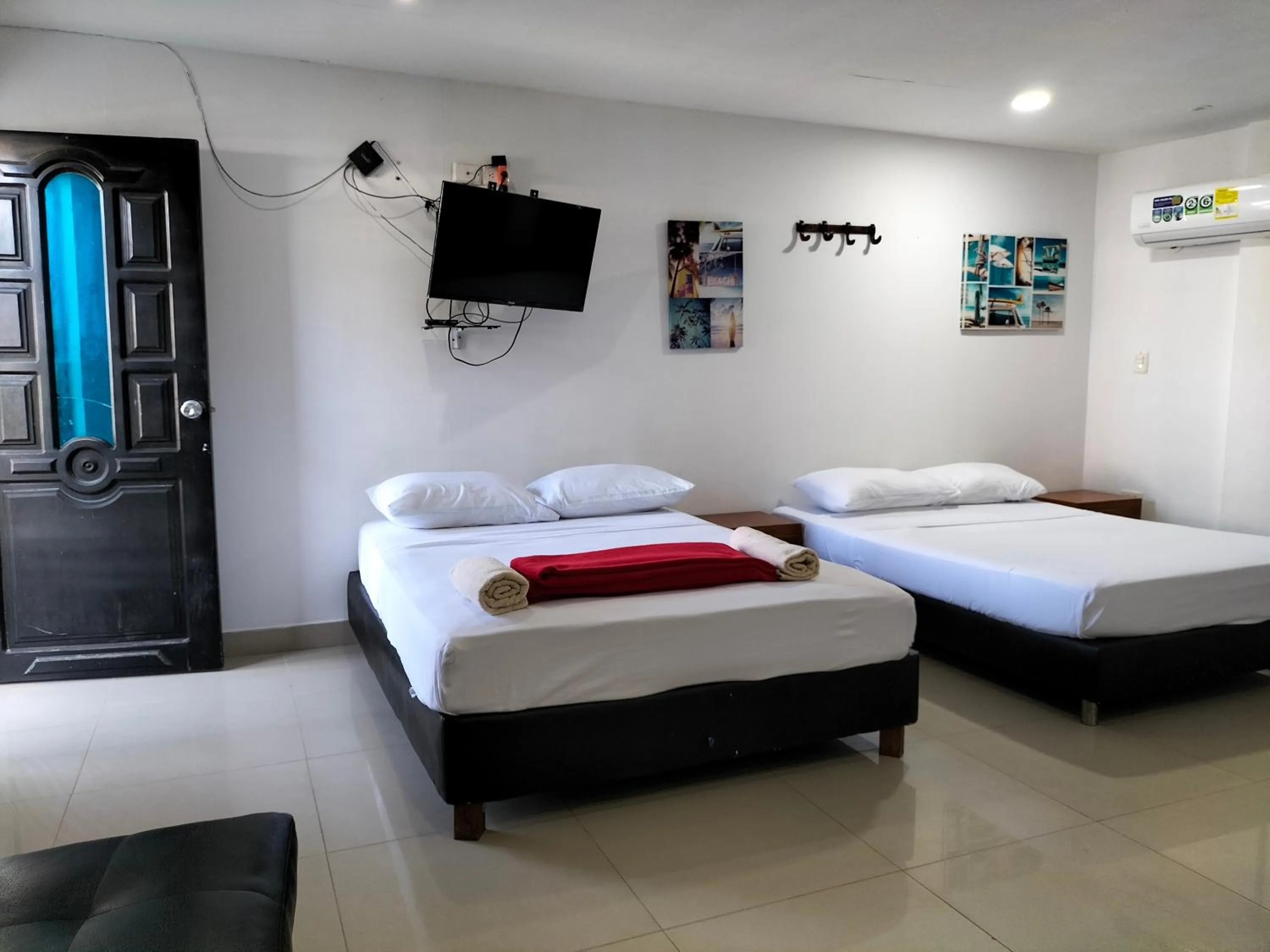 Bed in Posada Miss Joyce House