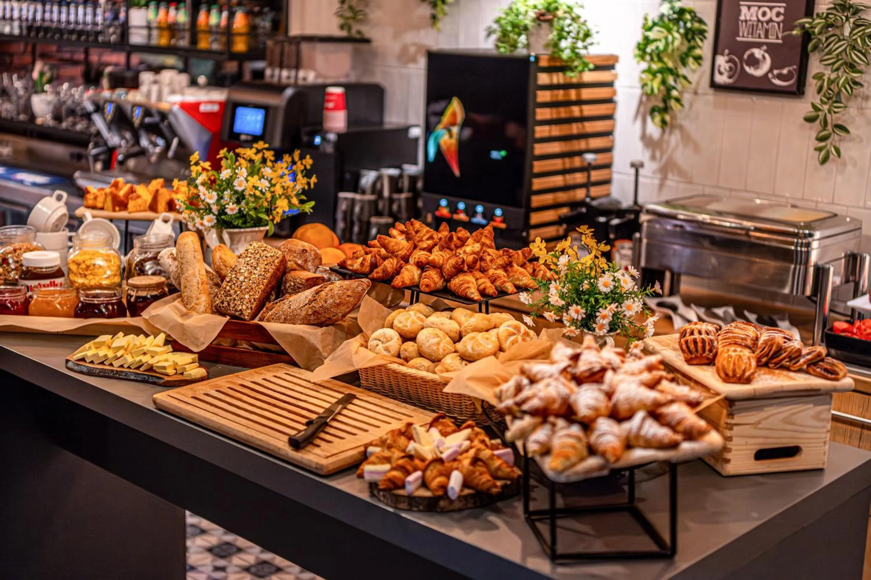Buffet breakfast in Ibis Szczecin Centrum