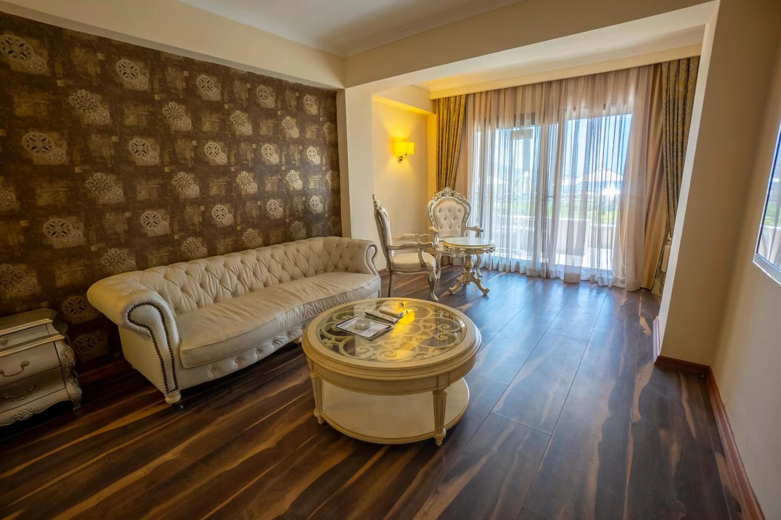 Living room in Azka Hotel