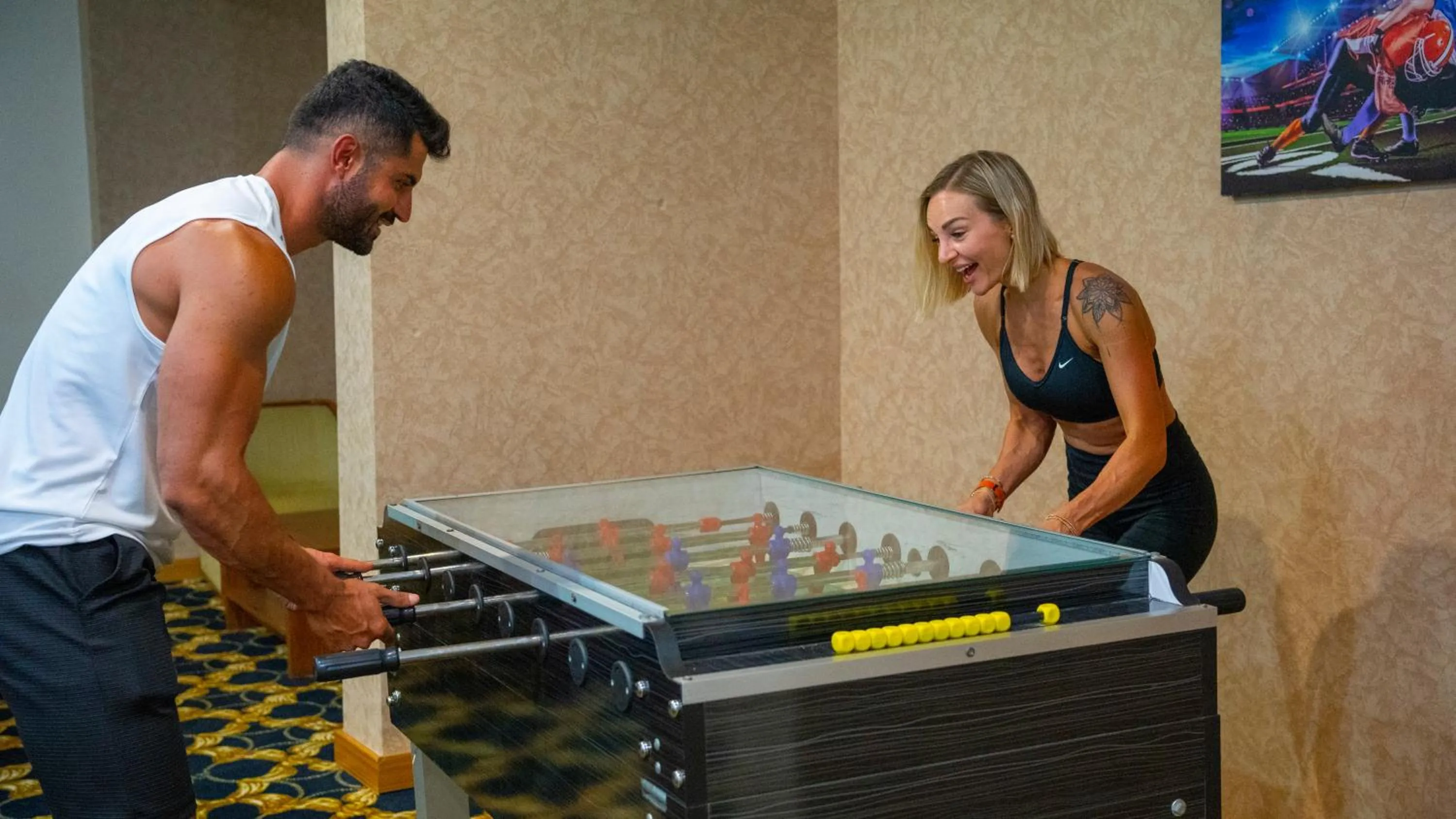 Game Room in Azka Hotel