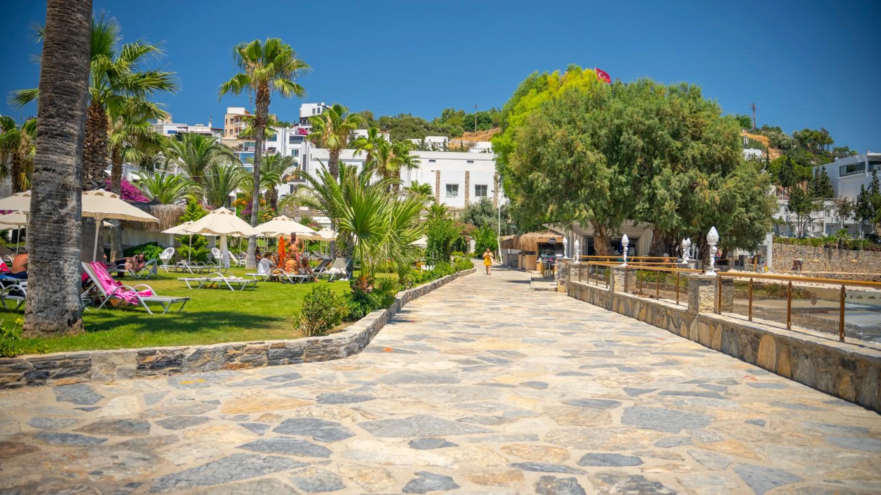 Garden in Azka Hotel