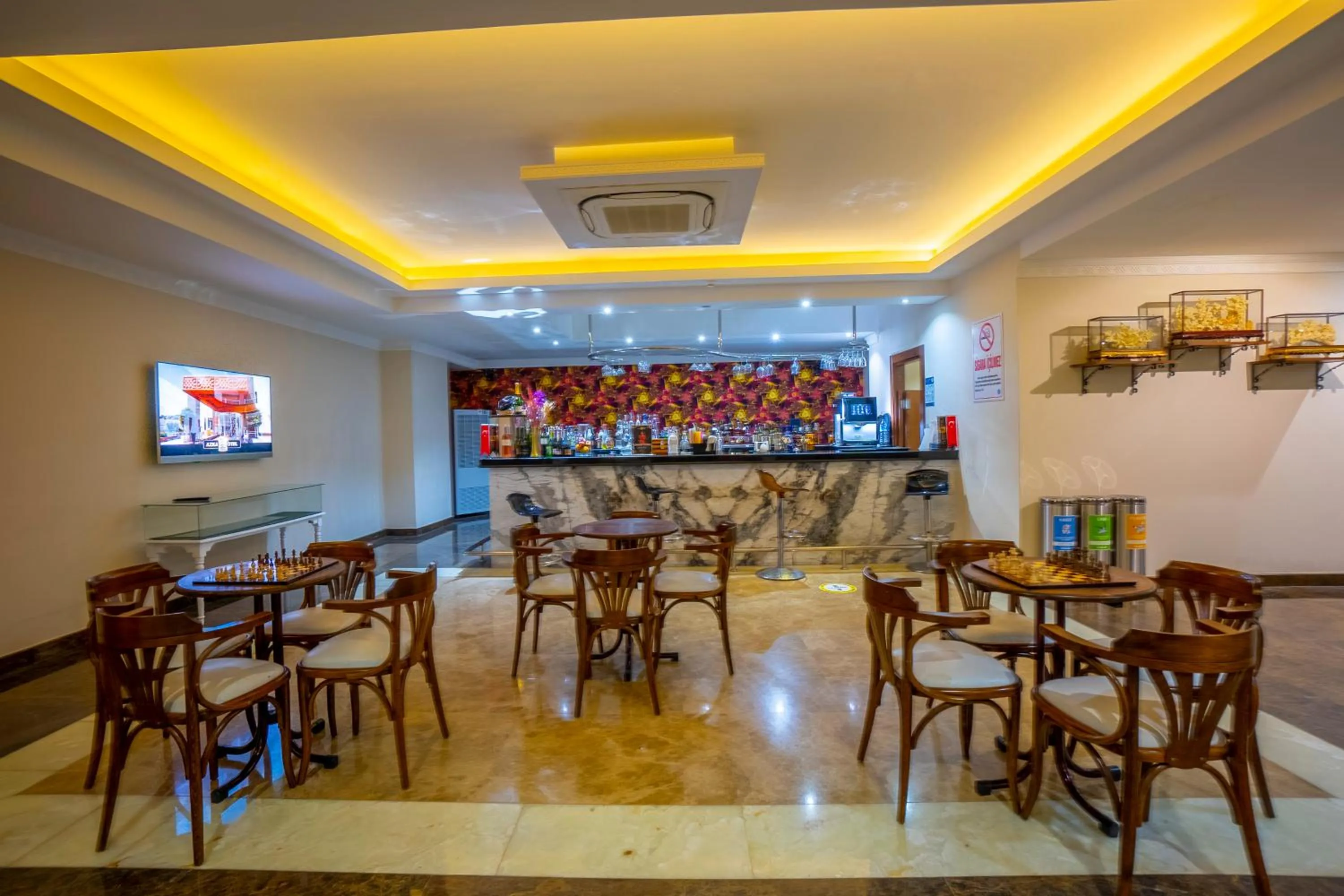 Lobby or reception in Azka Hotel