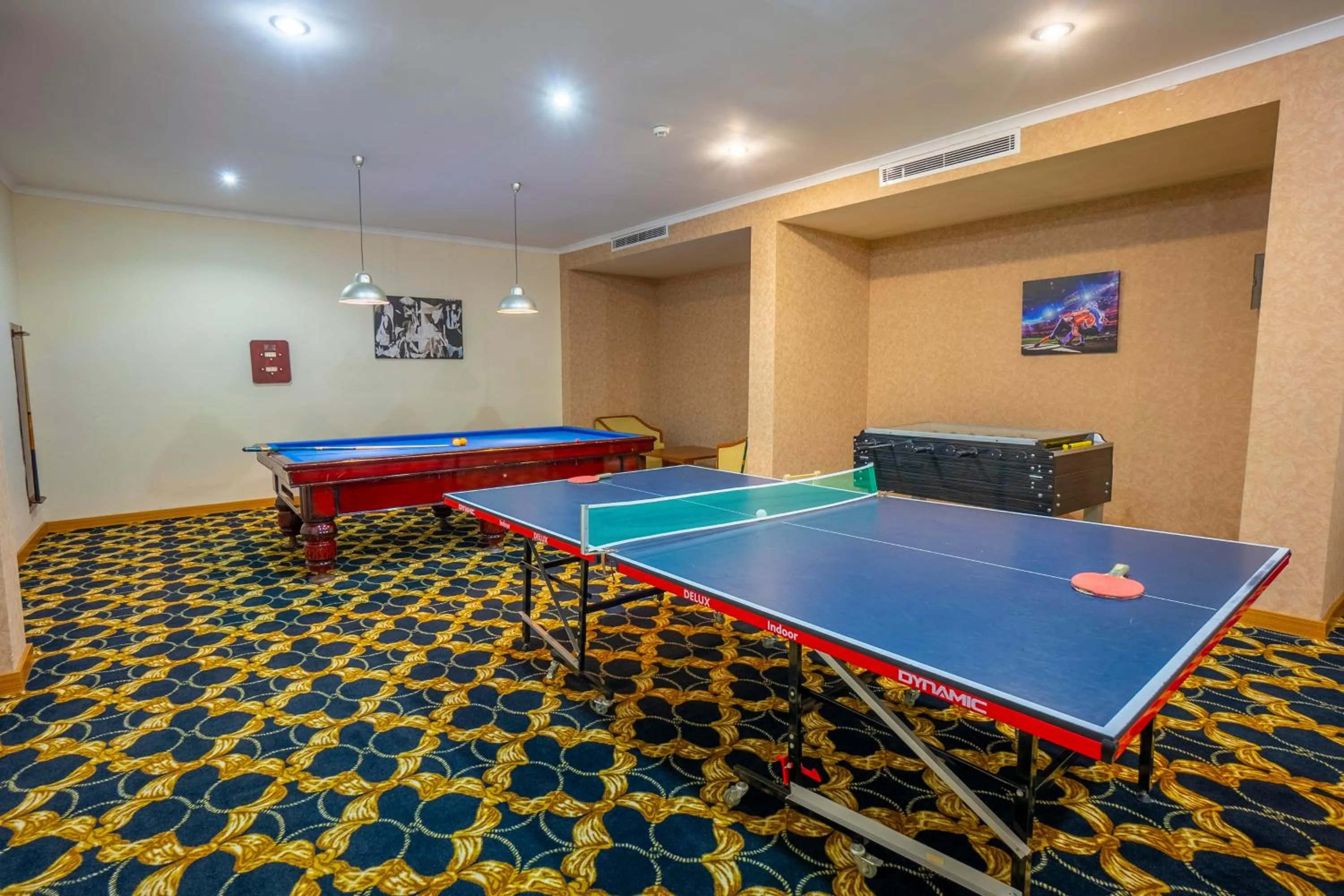 Game Room in Azka Hotel