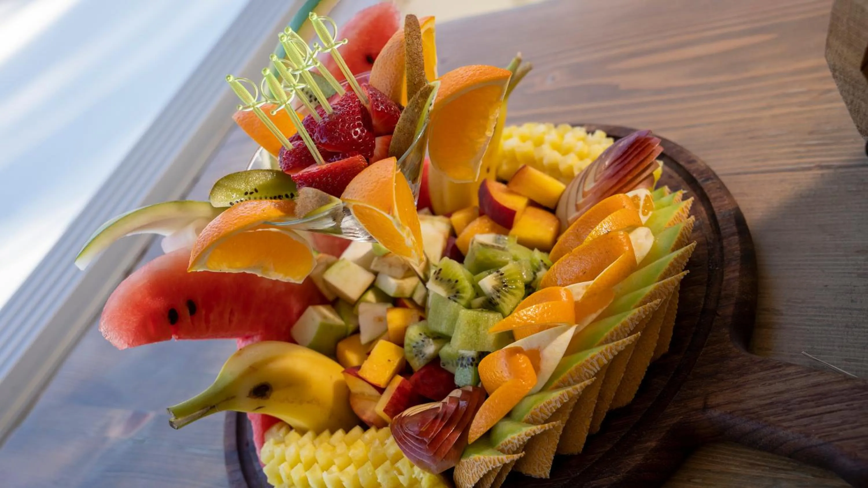 Food and drinks in Azka Hotel